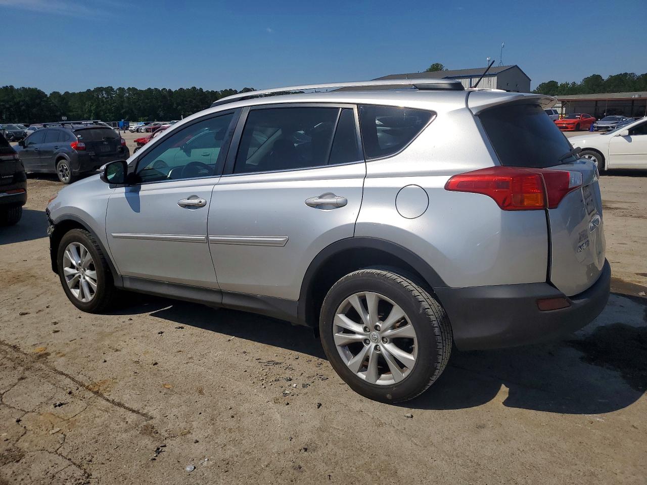 2015 Toyota Rav4 Limited Silver vin: 2T3YFREV5FW155075