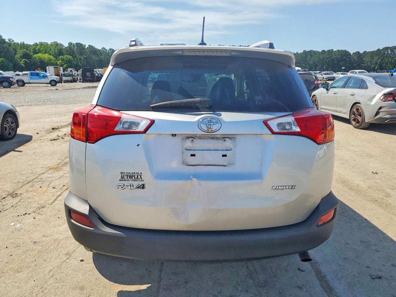 2015 Toyota Rav4 Limited Silver vin: 2T3YFREV5FW155075