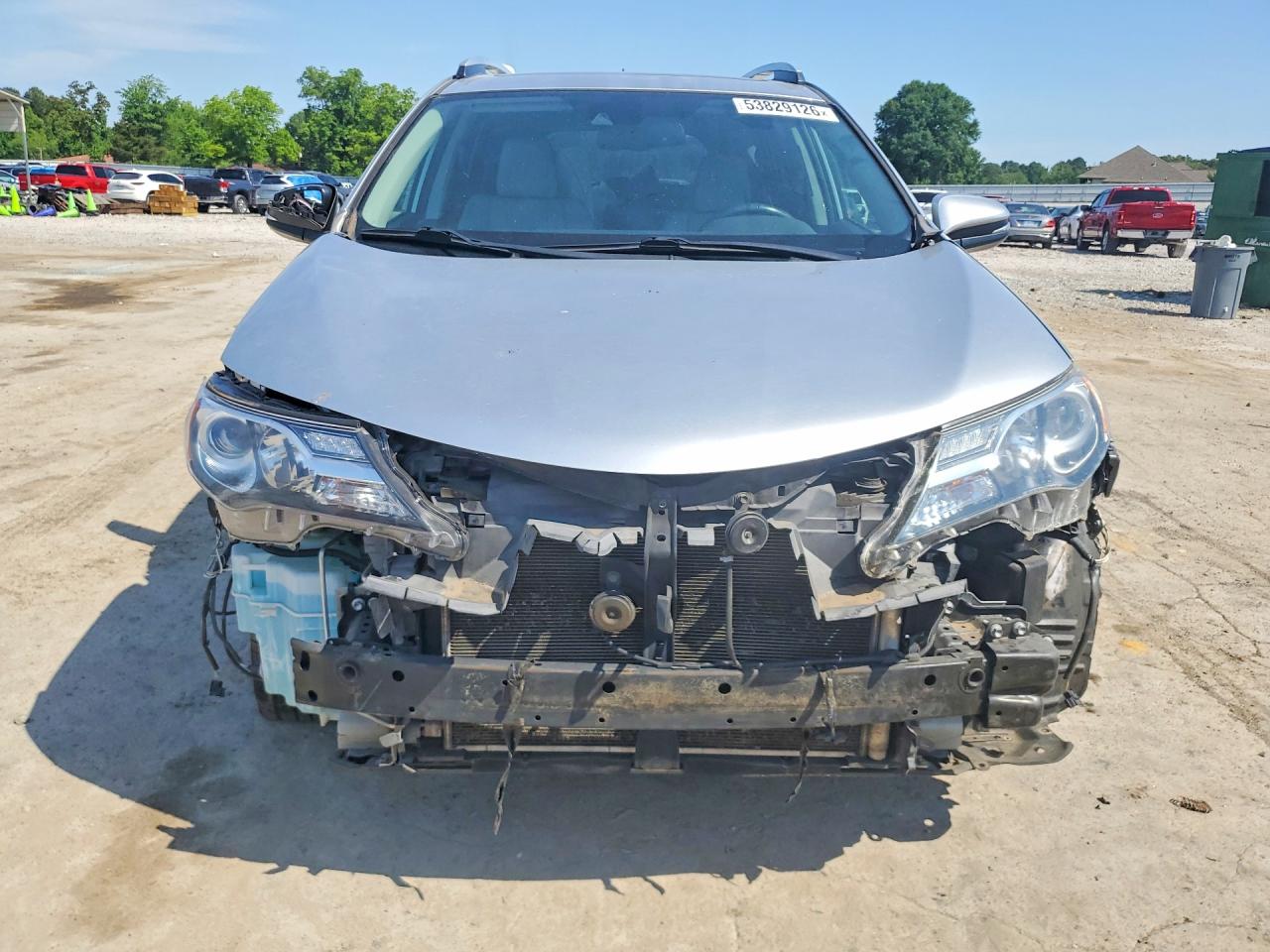 2015 Toyota Rav4 Limited Silver vin: 2T3YFREV5FW155075