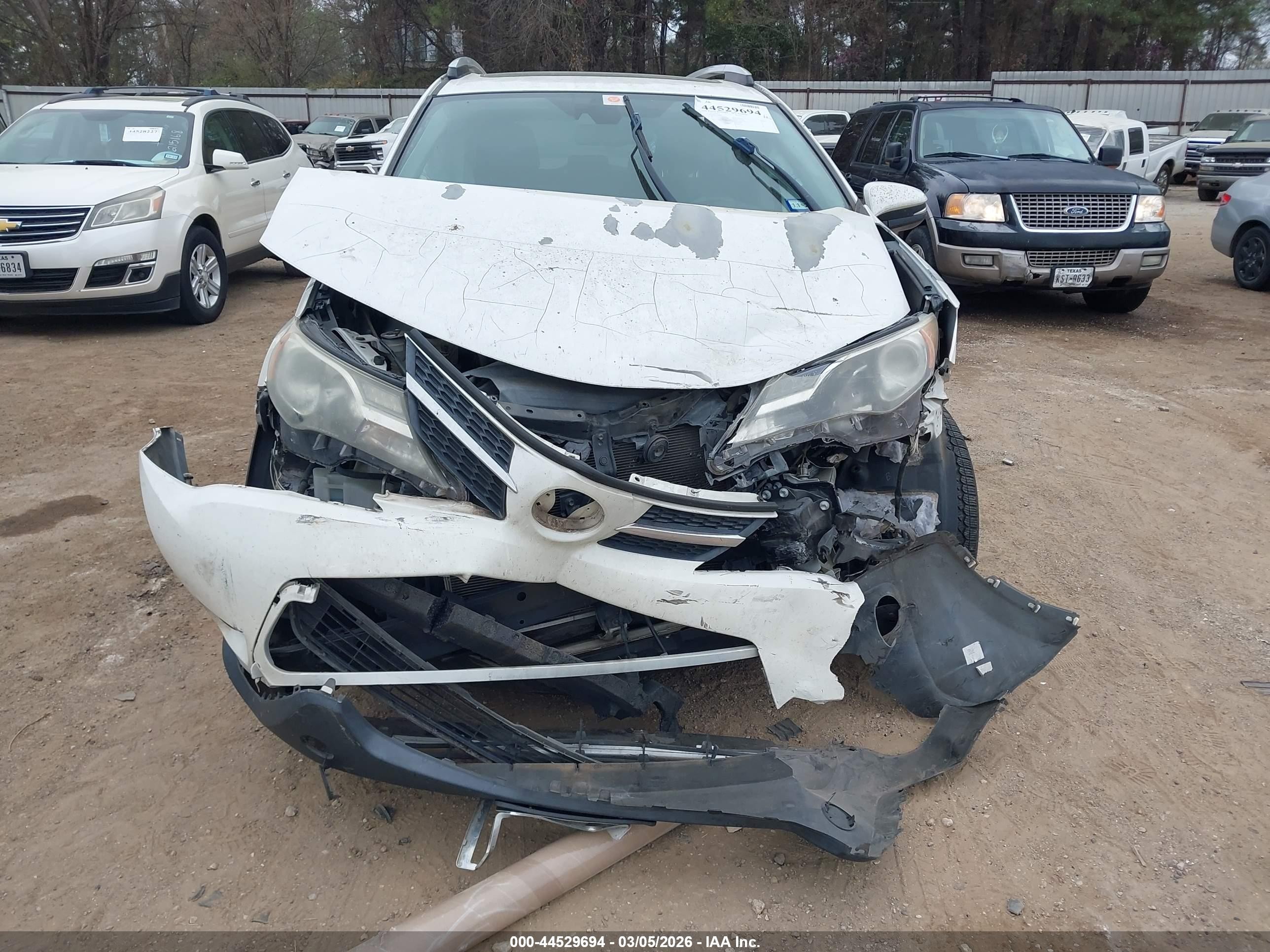 2015 Toyota Rav4 Limited White vin: 2T3YFREV5FW156968