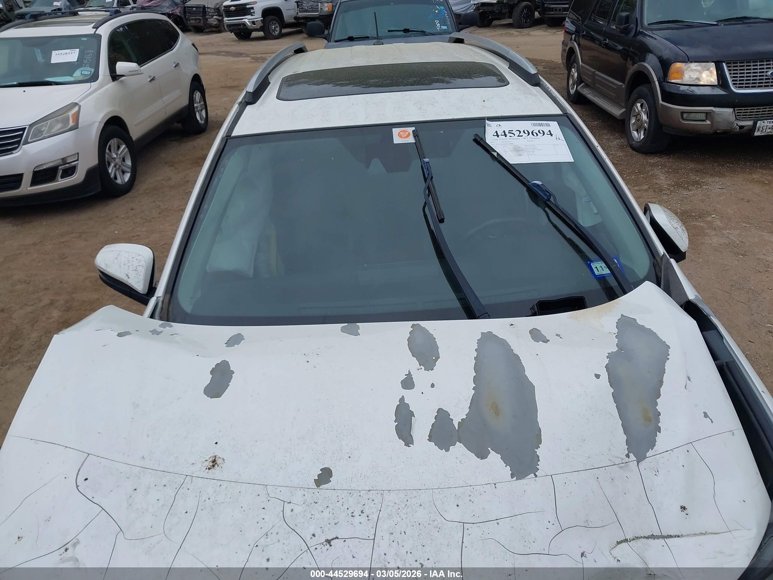 2015 Toyota Rav4 Limited White vin: 2T3YFREV5FW156968