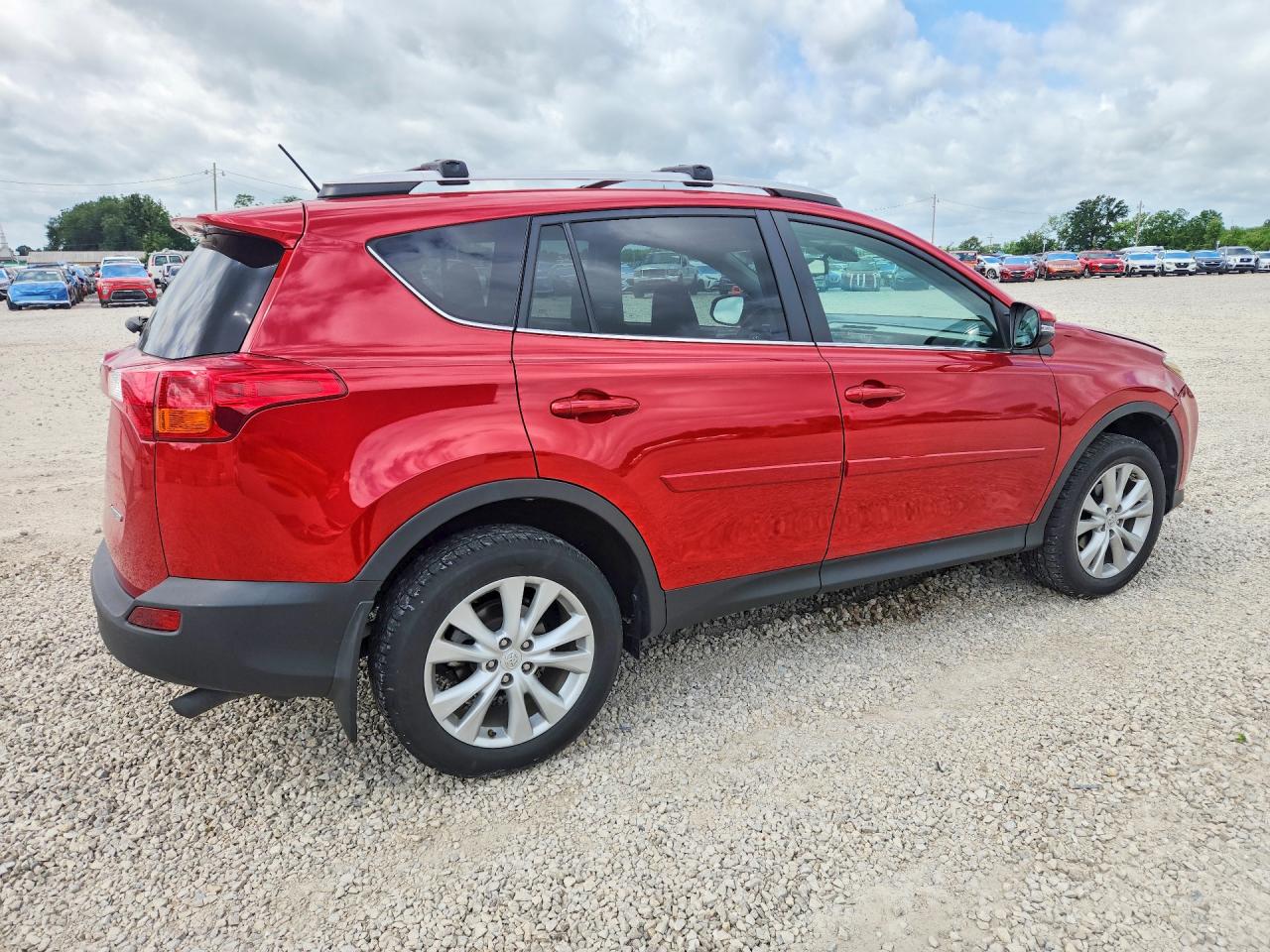2015 Toyota Rav 4 Red vin: 2T3YFREV5FW164925