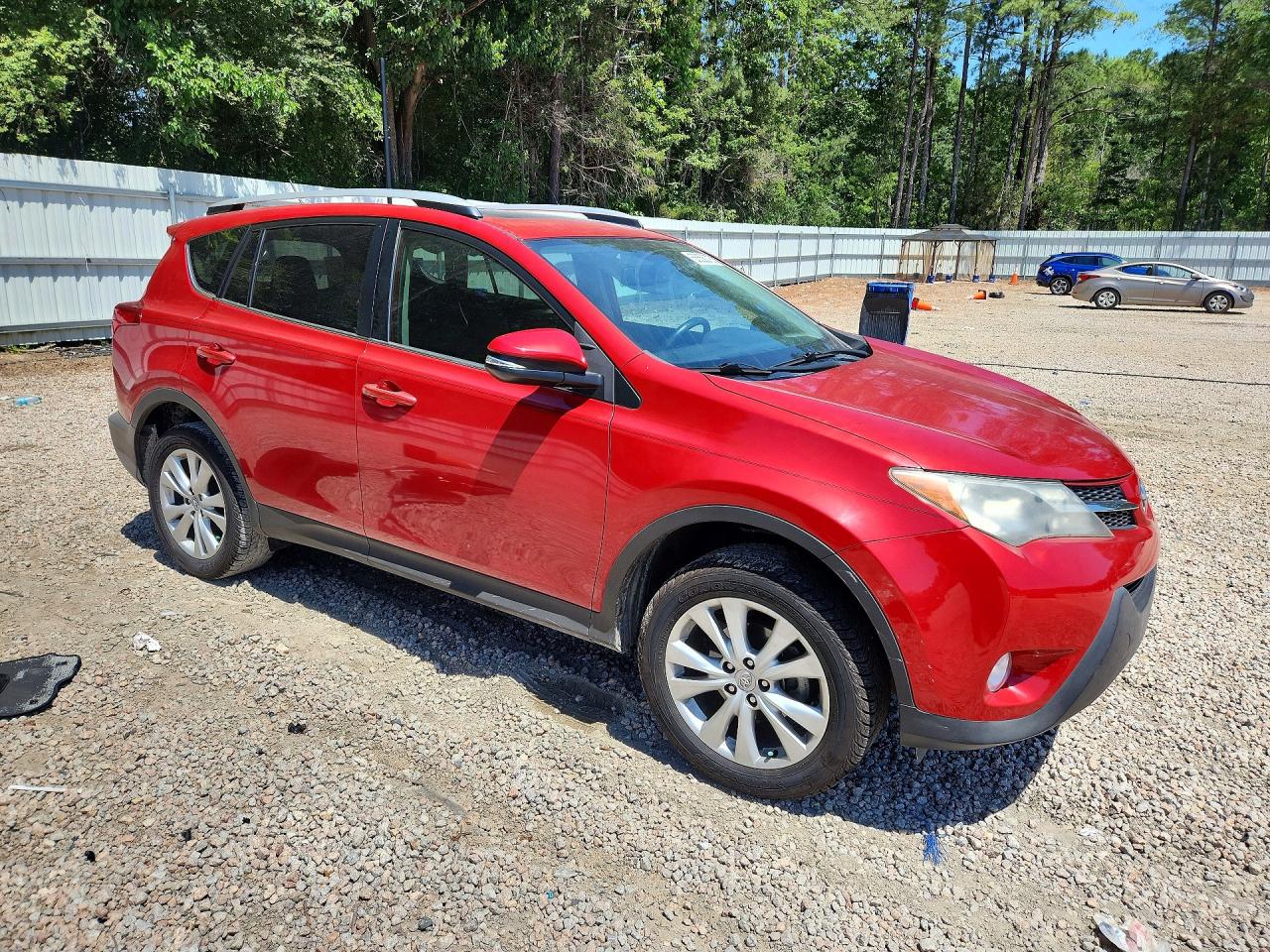2015 Toyota Rav4 Limited Red vin: 2T3YFREV5FW178680