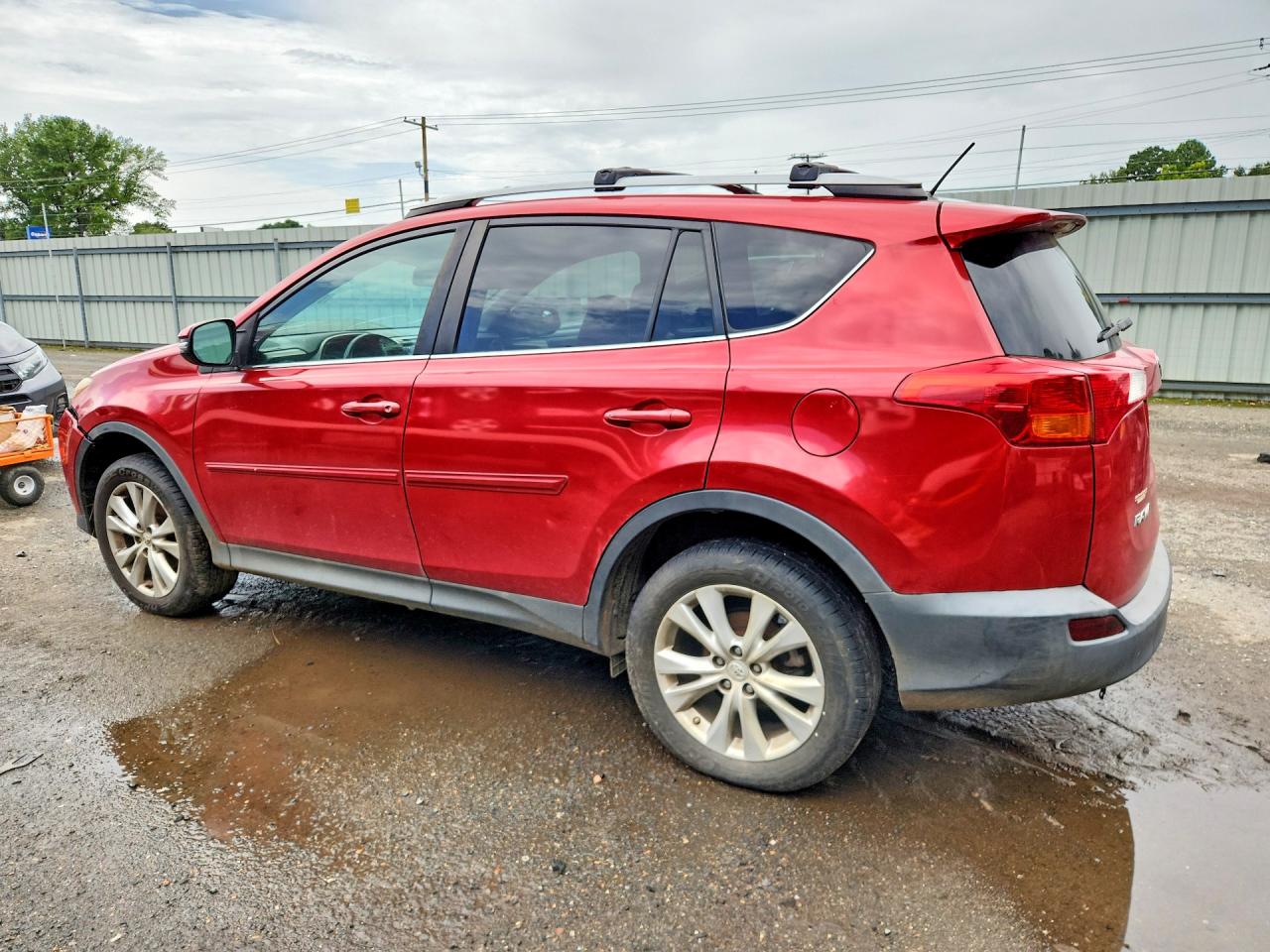 2015 Toyota Rav4 Limited Red vin: 2T3YFREV5FW184091