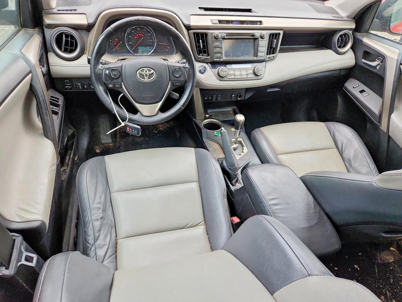 2015 Toyota Rav4 Limited Red vin: 2T3YFREV5FW184091