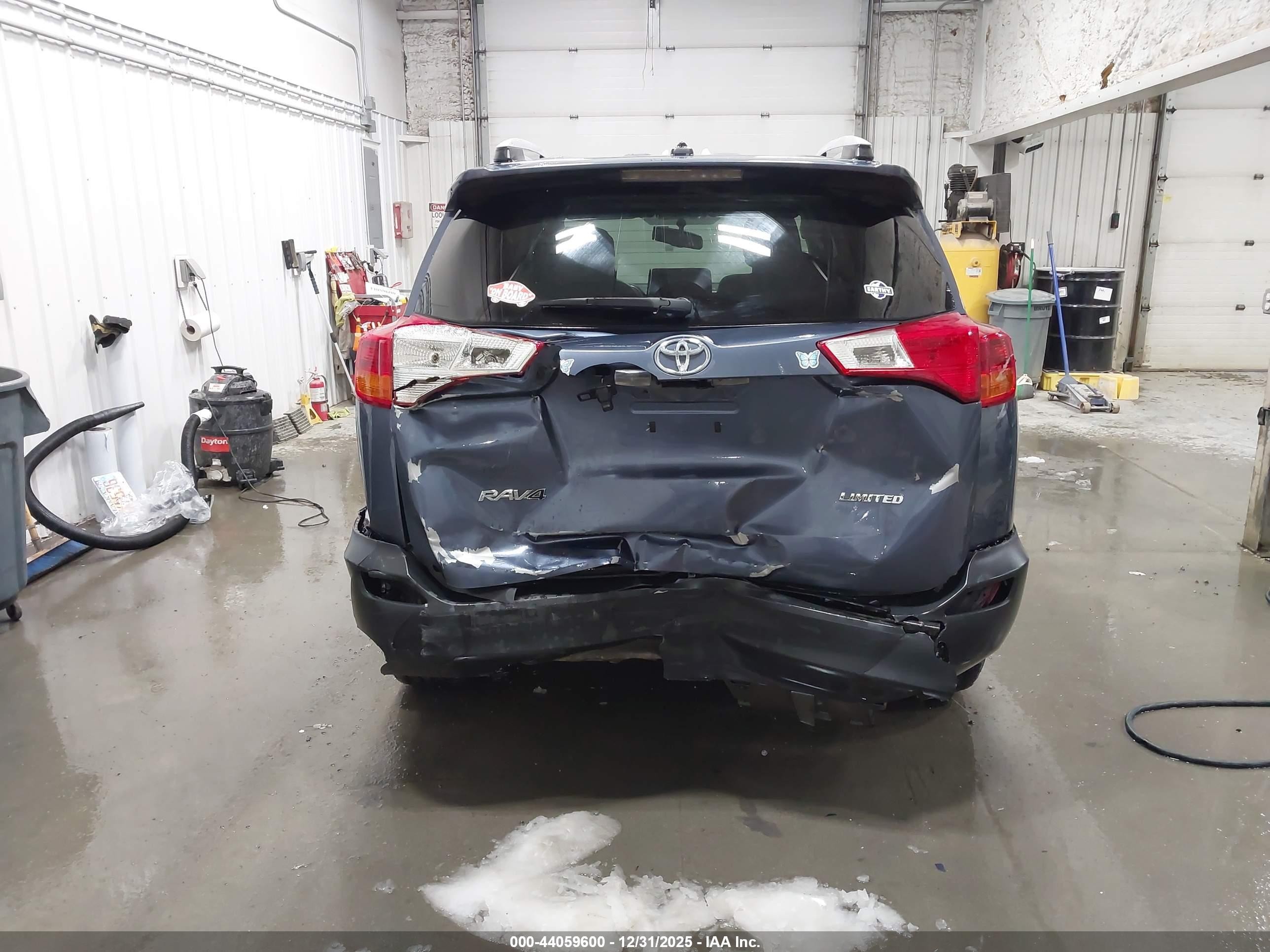 2013 Toyota Rav4 Limited Blue vin: 2T3YFREV6DW004288