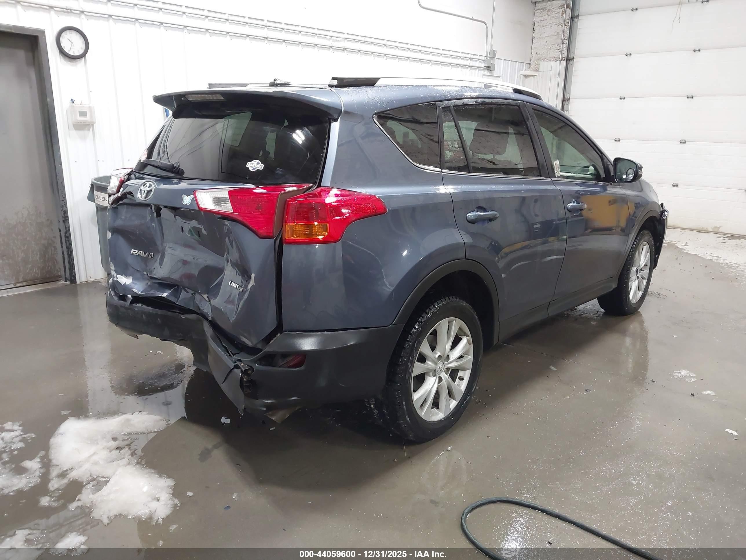 2013 Toyota Rav4 Limited Blue vin: 2T3YFREV6DW004288