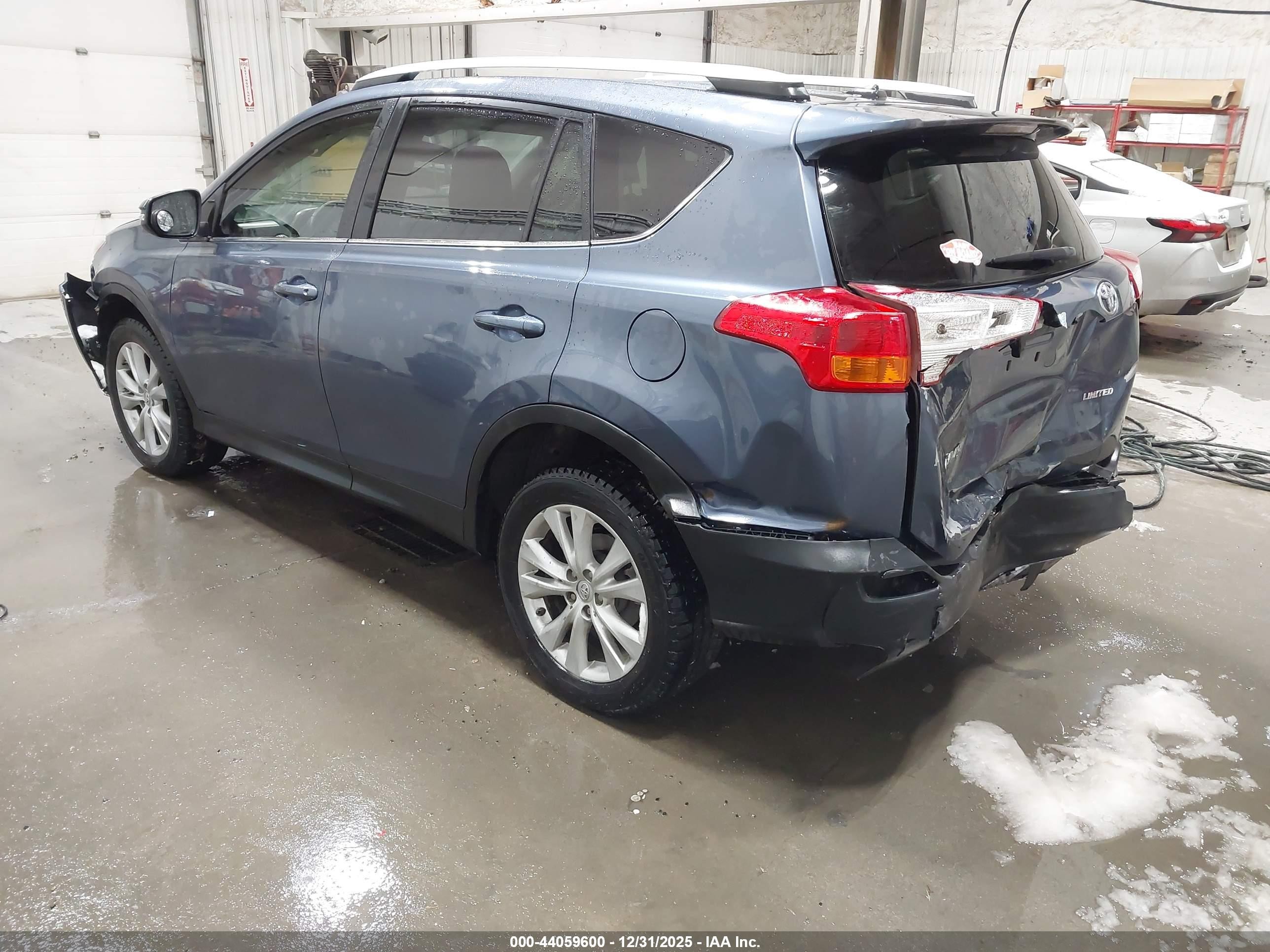 2013 Toyota Rav4 Limited Blue vin: 2T3YFREV6DW004288