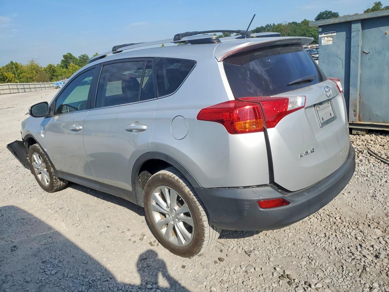 2013 Toyota Rav4 Limited Silver vin: 2T3YFREV6DW017218