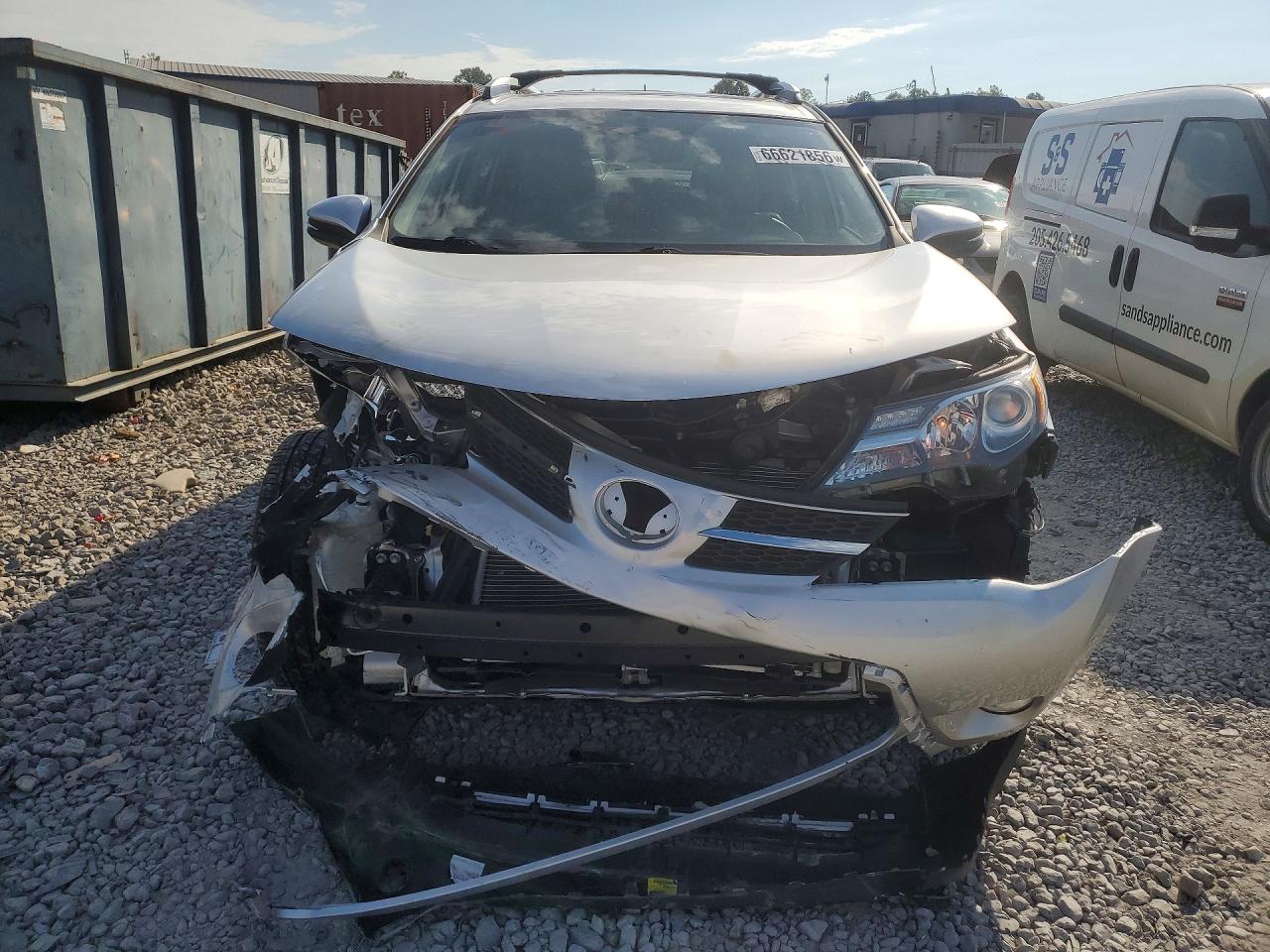 2013 Toyota Rav4 Limited Silver vin: 2T3YFREV6DW017218