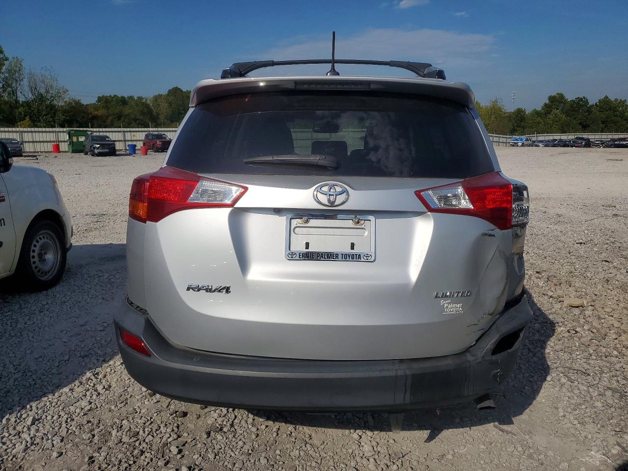 2013 Toyota Rav4 Limited Silver vin: 2T3YFREV6DW017218