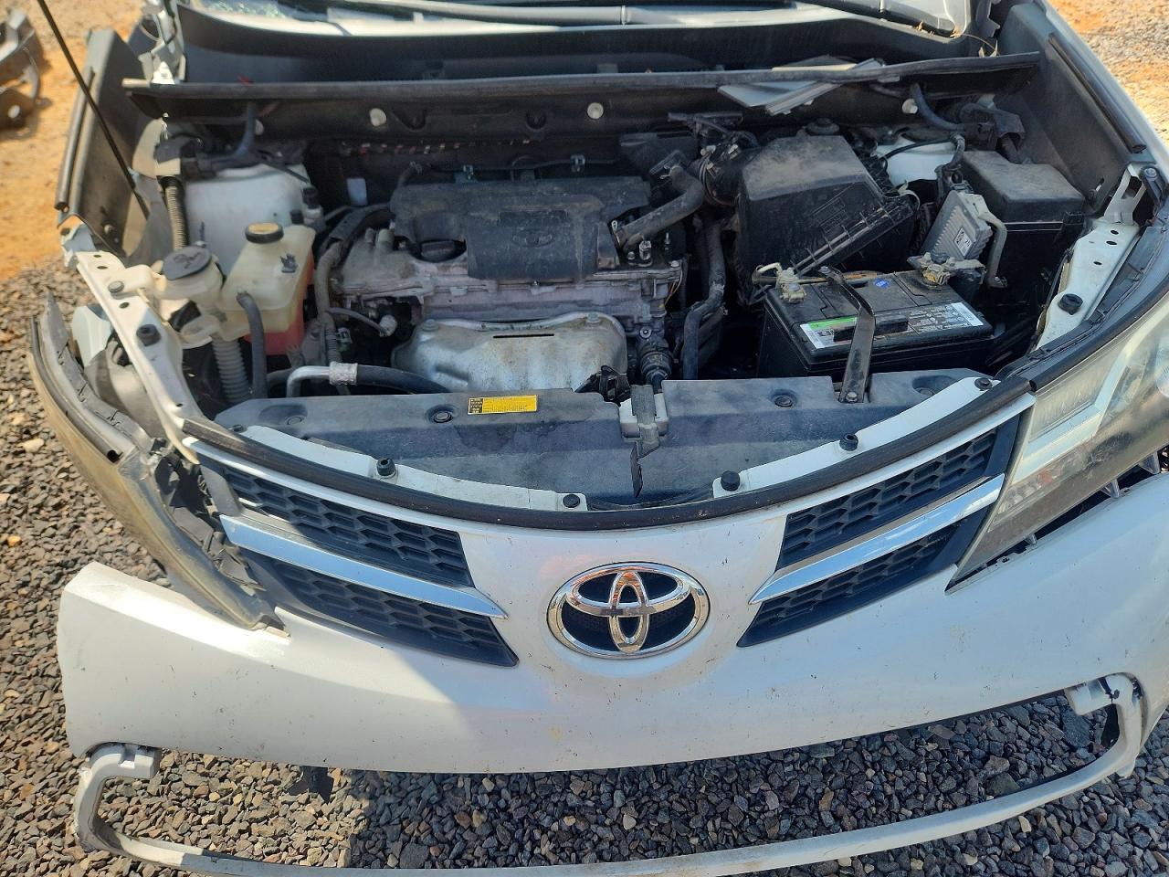 2013 Toyota Rav4 Limited White vin: 2T3YFREV6DW028235