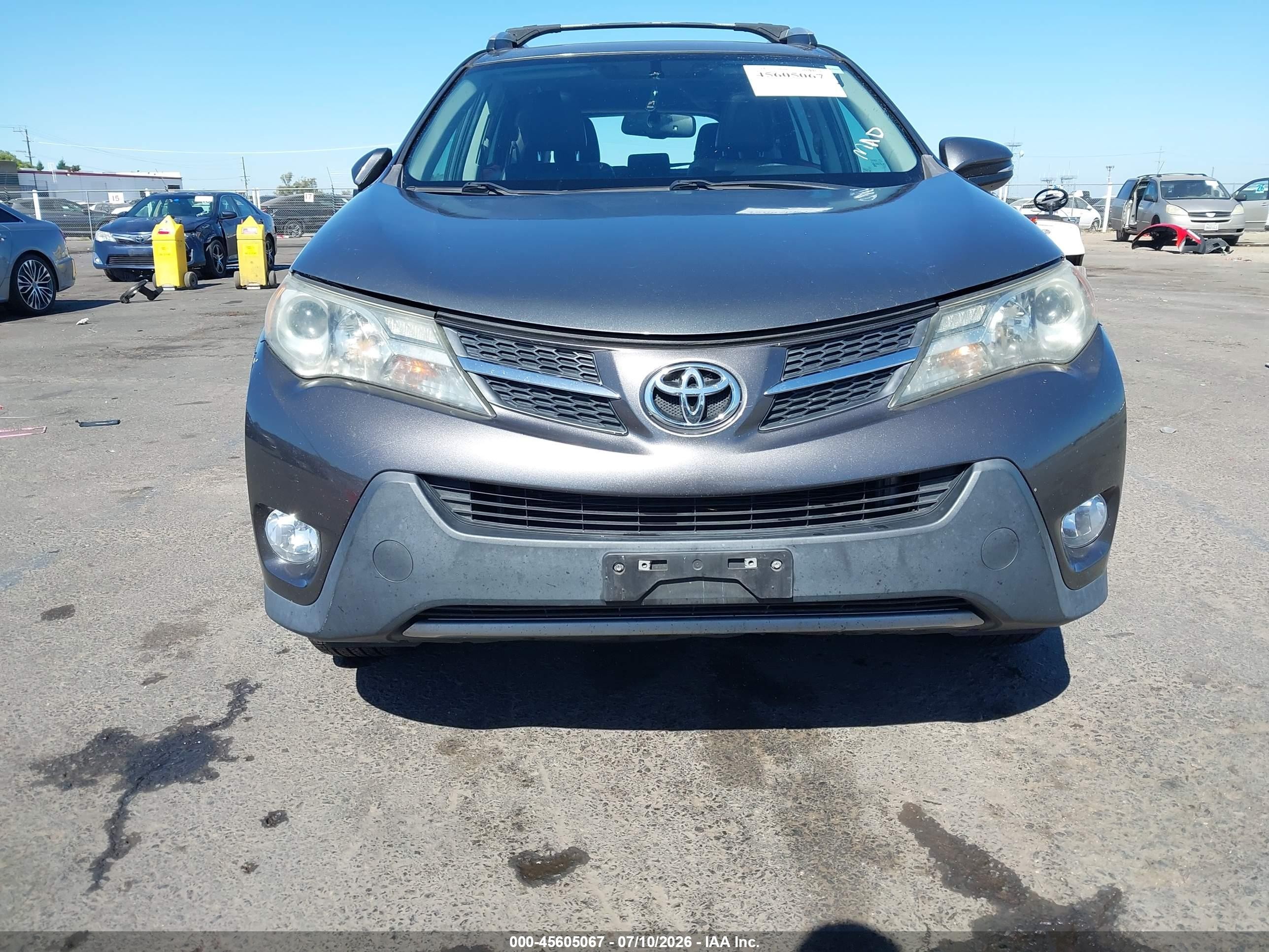 2013 Toyota Rav4 Limited Gray vin: 2T3YFREV6DW028493