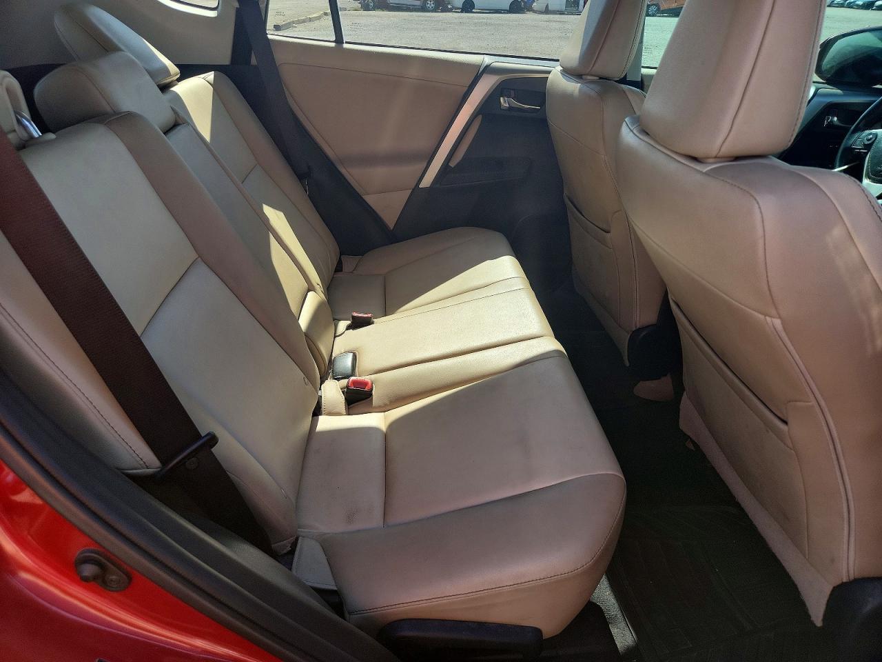 2013 Toyota Rav4 Limited Red vin: 2T3YFREV6DW059128