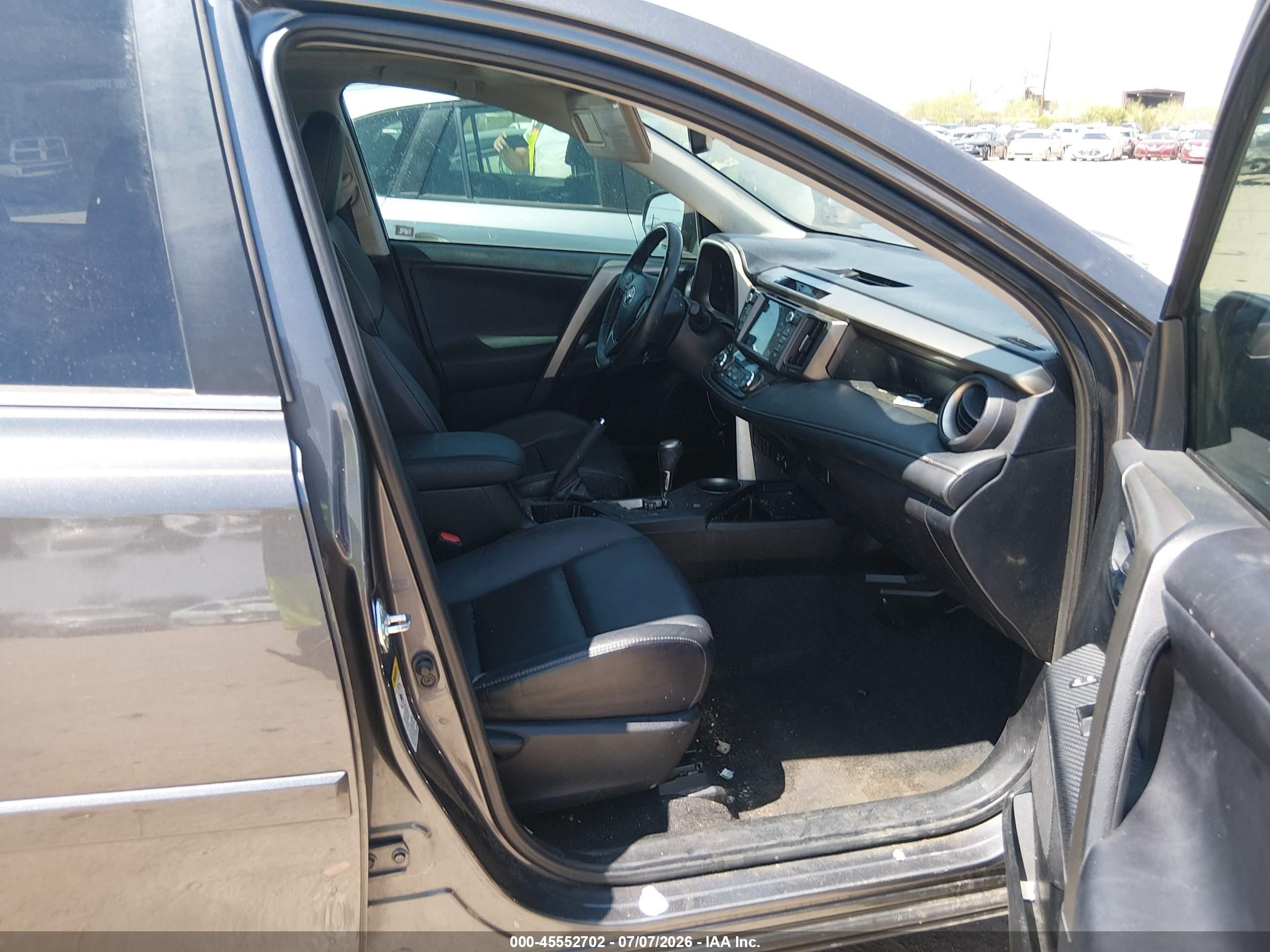 2014 Toyota Rav4 Limited Gray vin: 2T3YFREV6EW076562