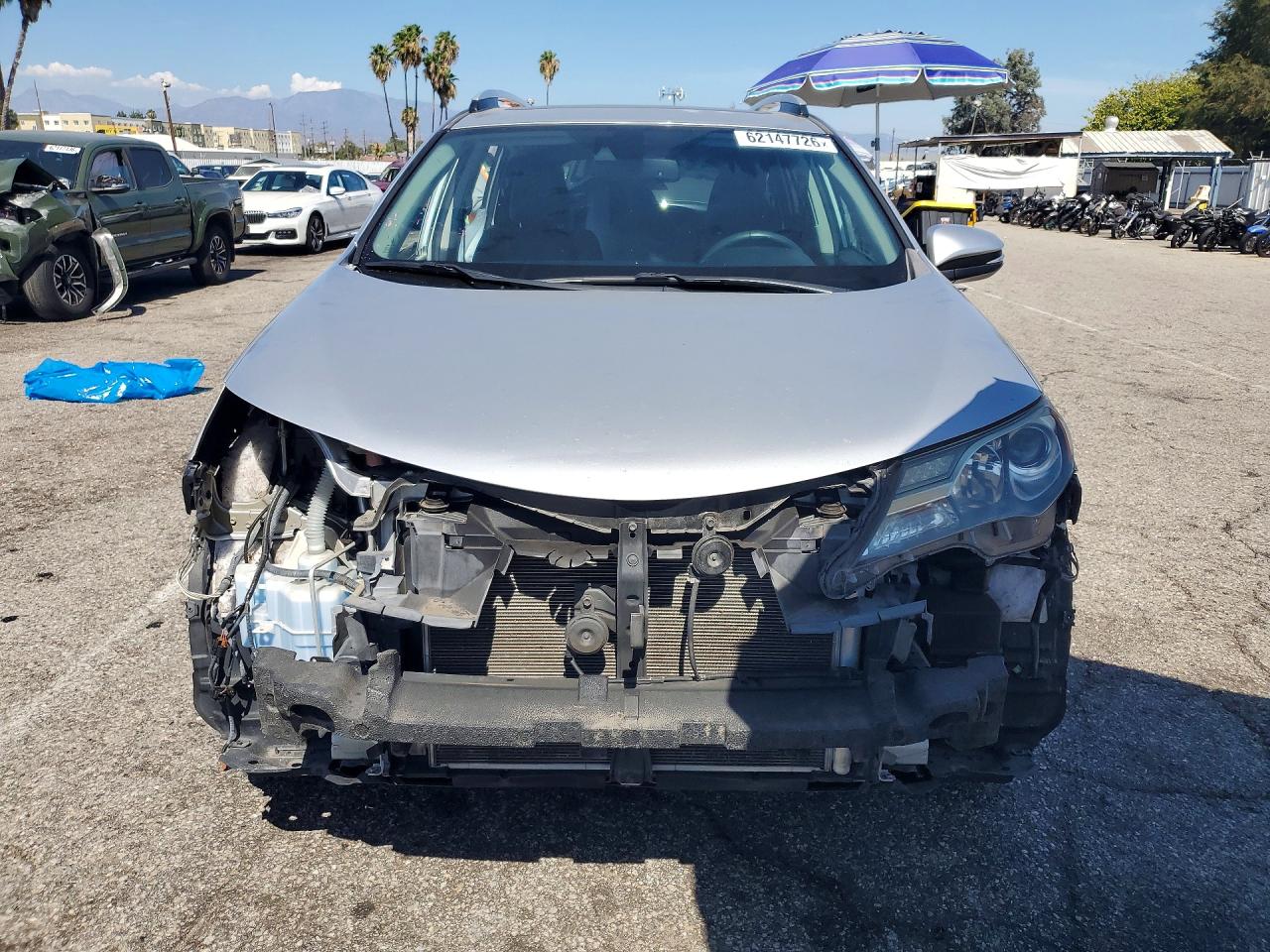 2014 Toyota Rav4 Limited Silver vin: 2T3YFREV6EW103968