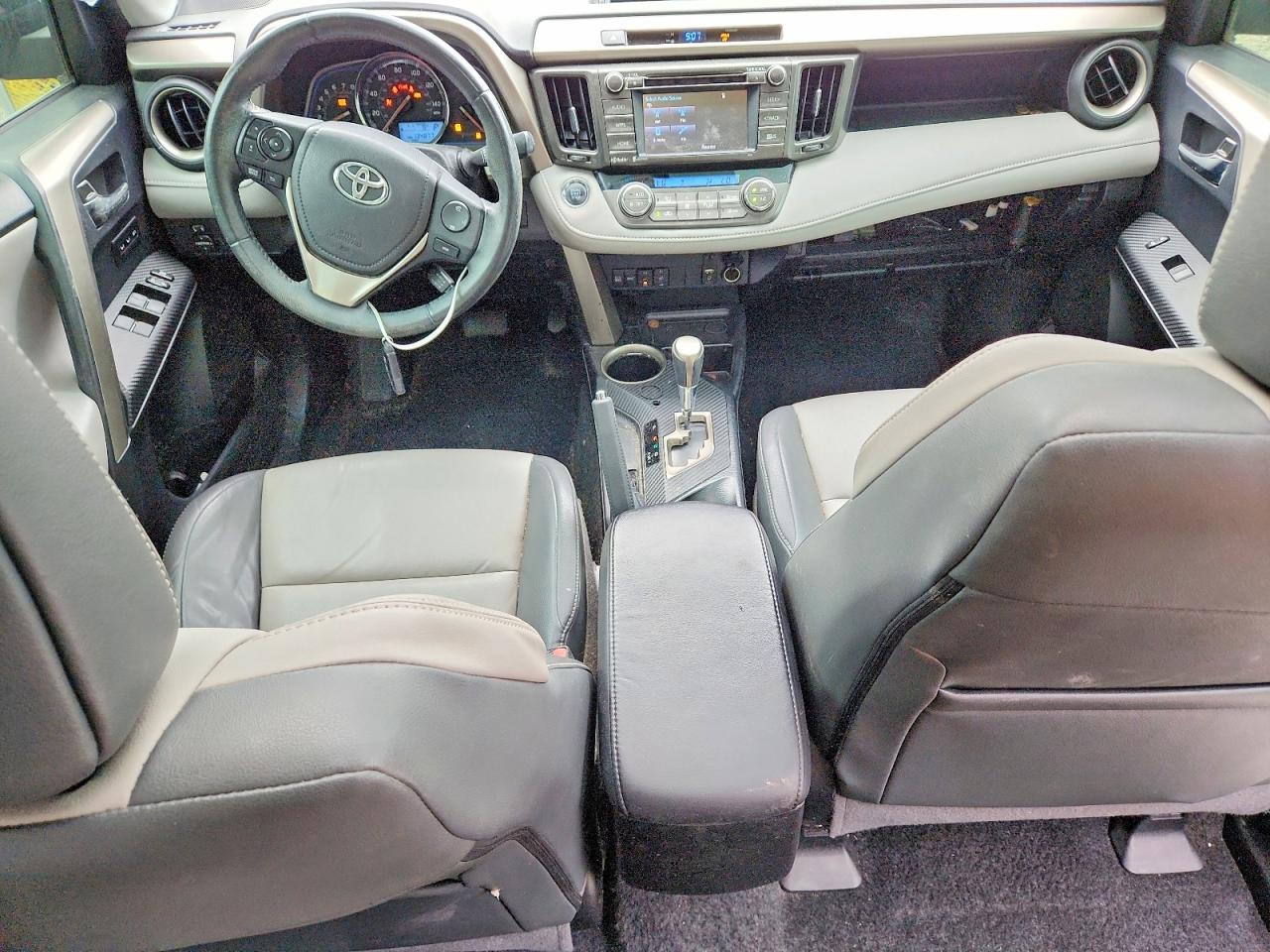 2014 Toyota Rav4 Limited Blue vin: 2T3YFREV6EW106465