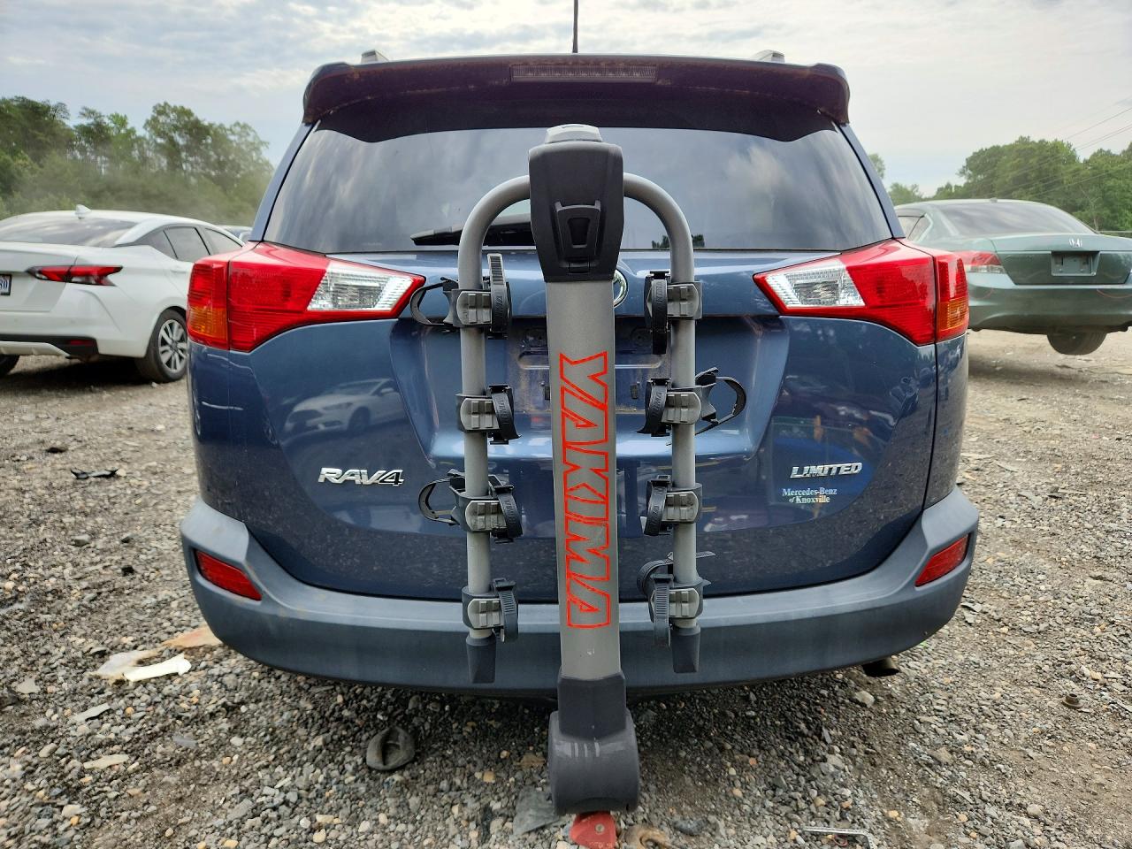 2014 Toyota Rav4 Limited Blue vin: 2T3YFREV6EW106465