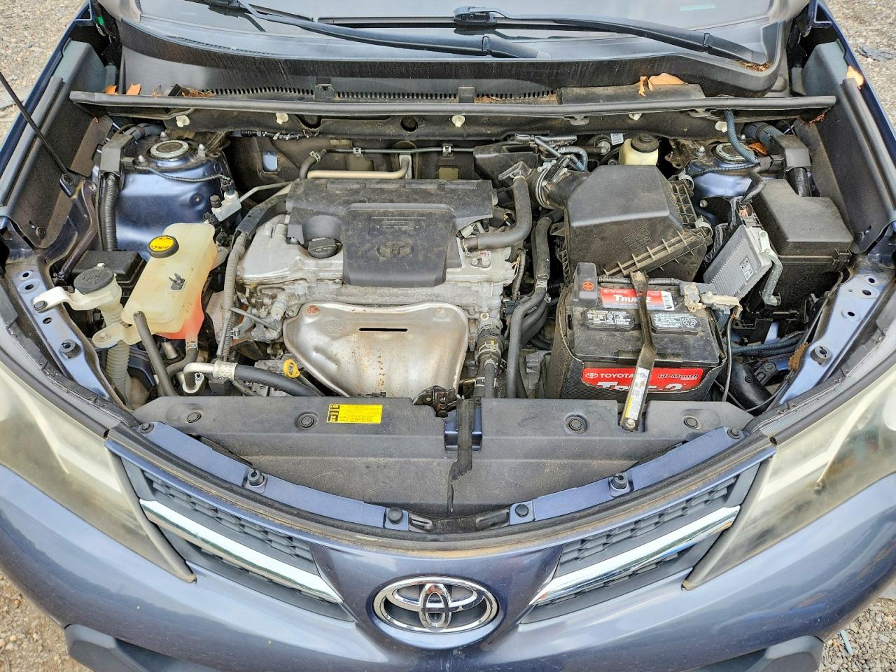 2014 Toyota Rav4 Limited Blue vin: 2T3YFREV6EW106465