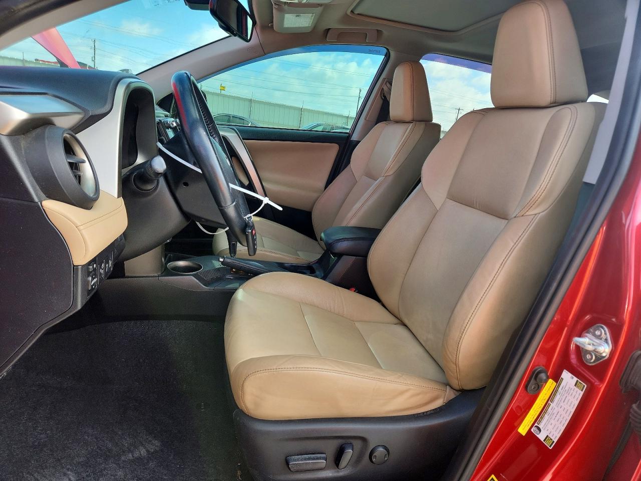 2014 Toyota Rav4 Limited Red vin: 2T3YFREV6EW107924
