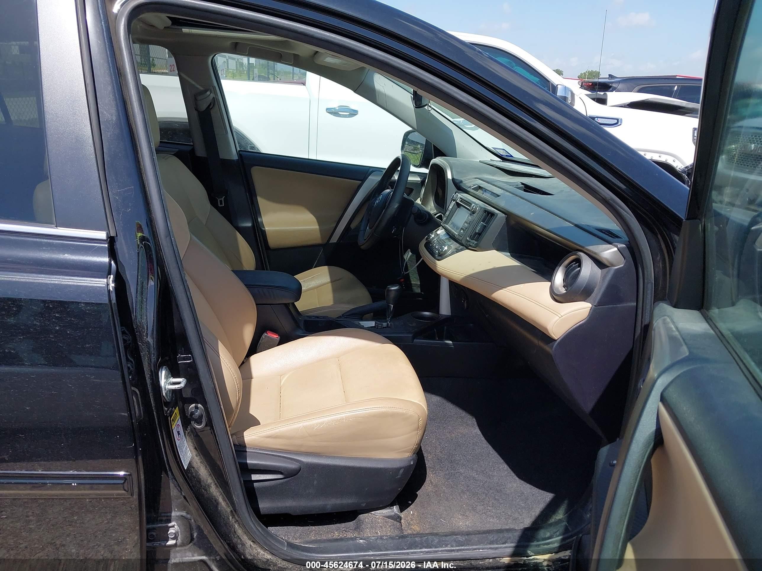 2015 Toyota Rav4 Limited Black vin: 2T3YFREV6FW160141