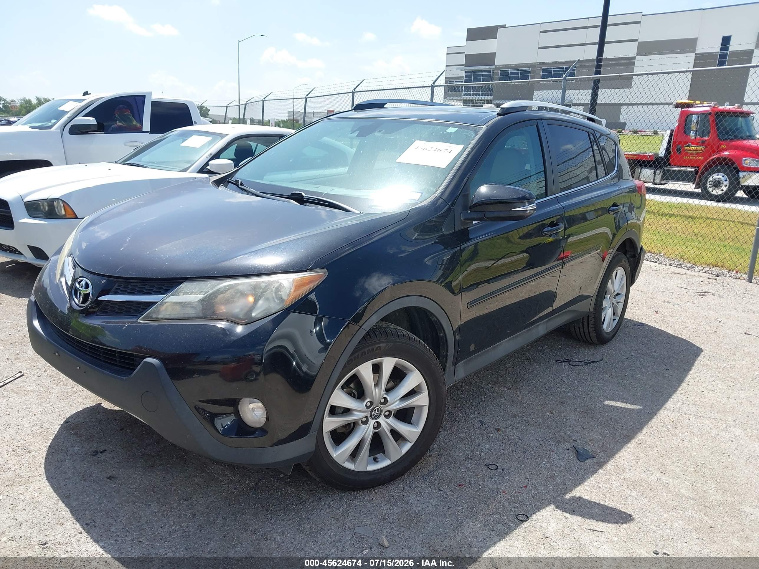 2015 Toyota Rav4 Limited Black vin: 2T3YFREV6FW160141