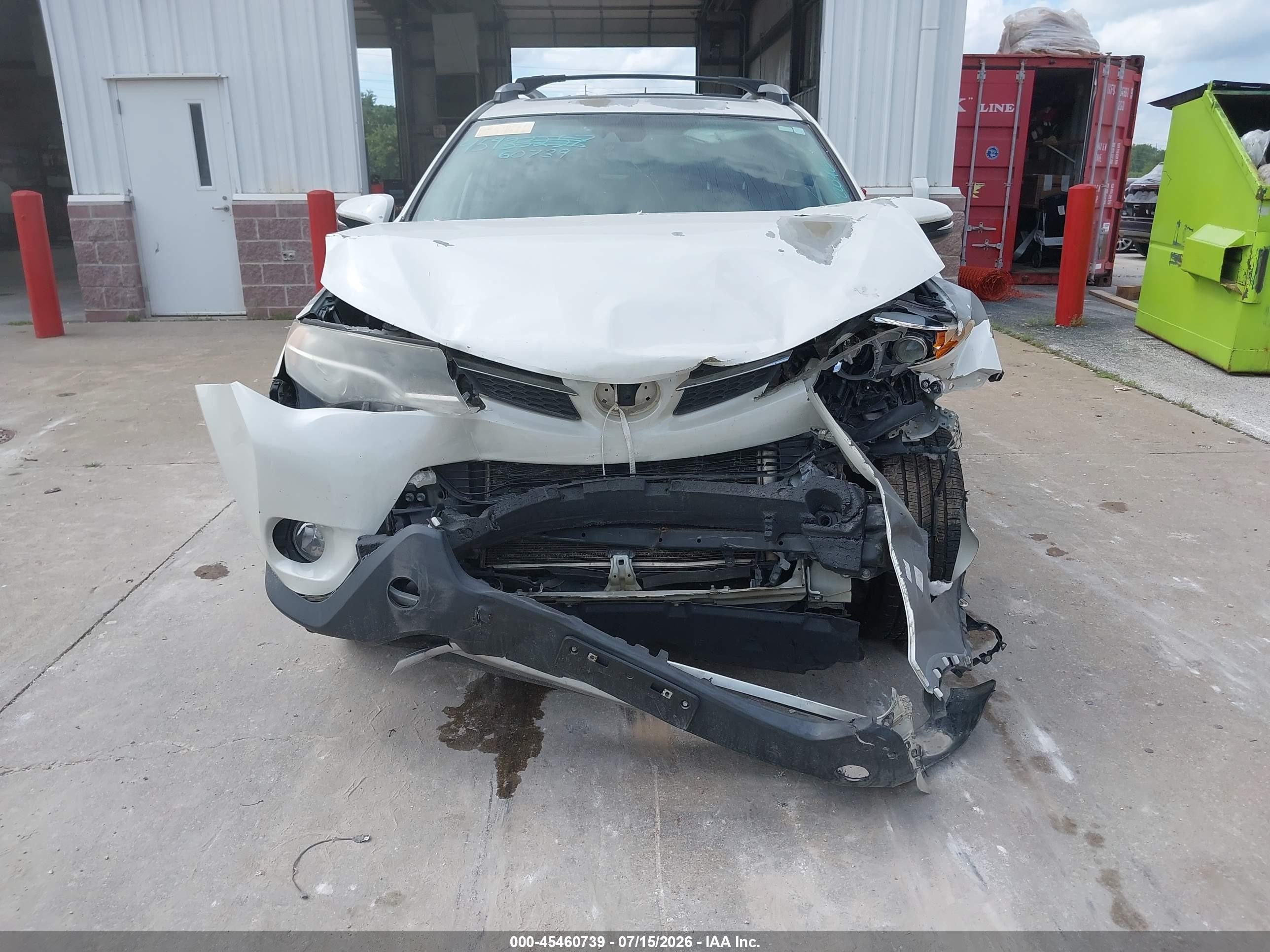 2015 Toyota Rav4 Limited White vin: 2T3YFREV6FW187310