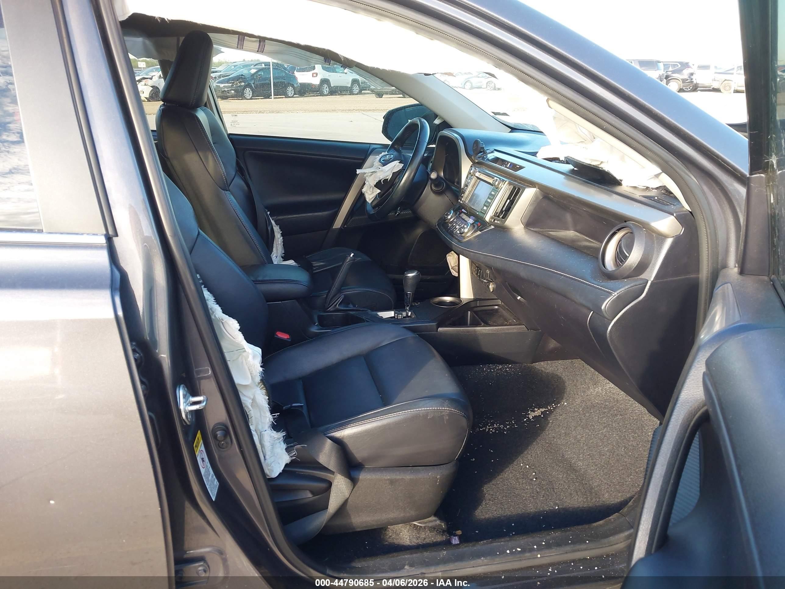 2015 Toyota Rav4 Limited Gray vin: 2T3YFREV6FW233752