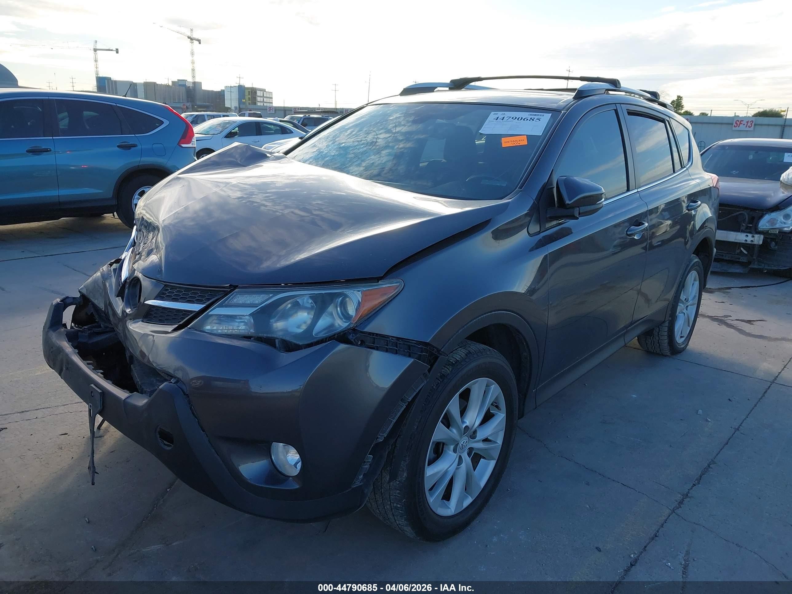 2015 Toyota Rav4 Limited Gray vin: 2T3YFREV6FW233752