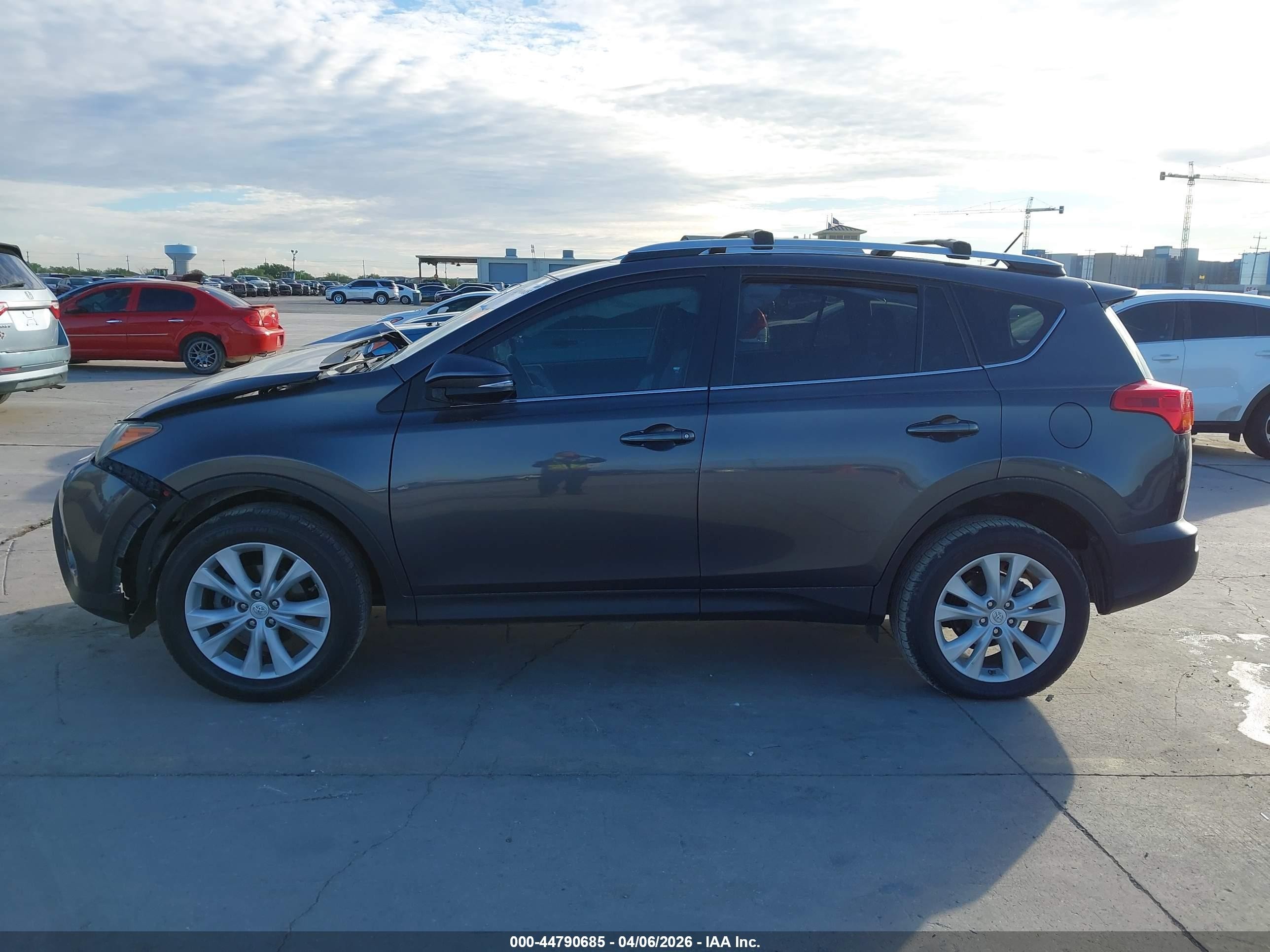 2015 Toyota Rav4 Limited Gray vin: 2T3YFREV6FW233752