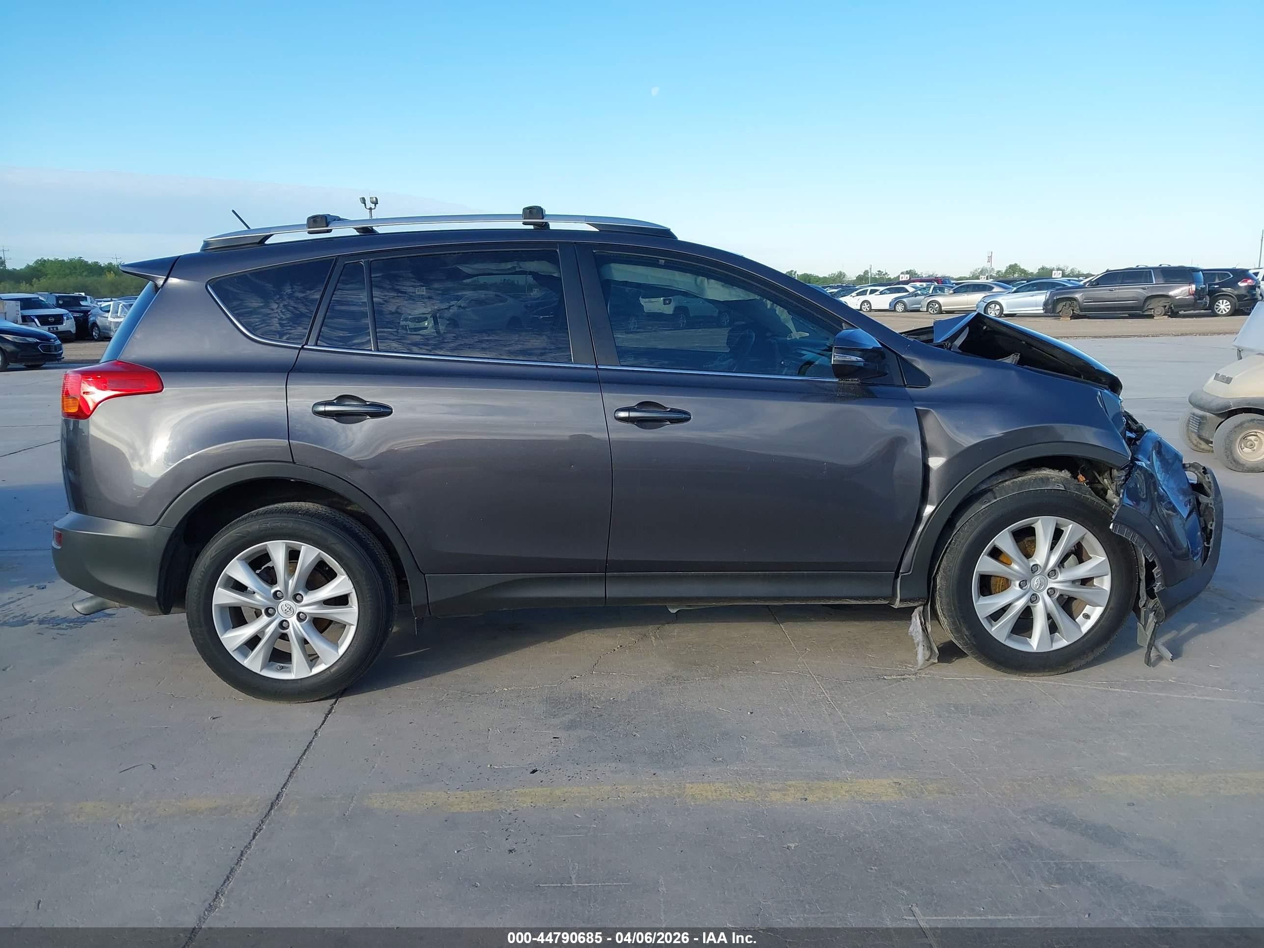 2015 Toyota Rav4 Limited Gray vin: 2T3YFREV6FW233752