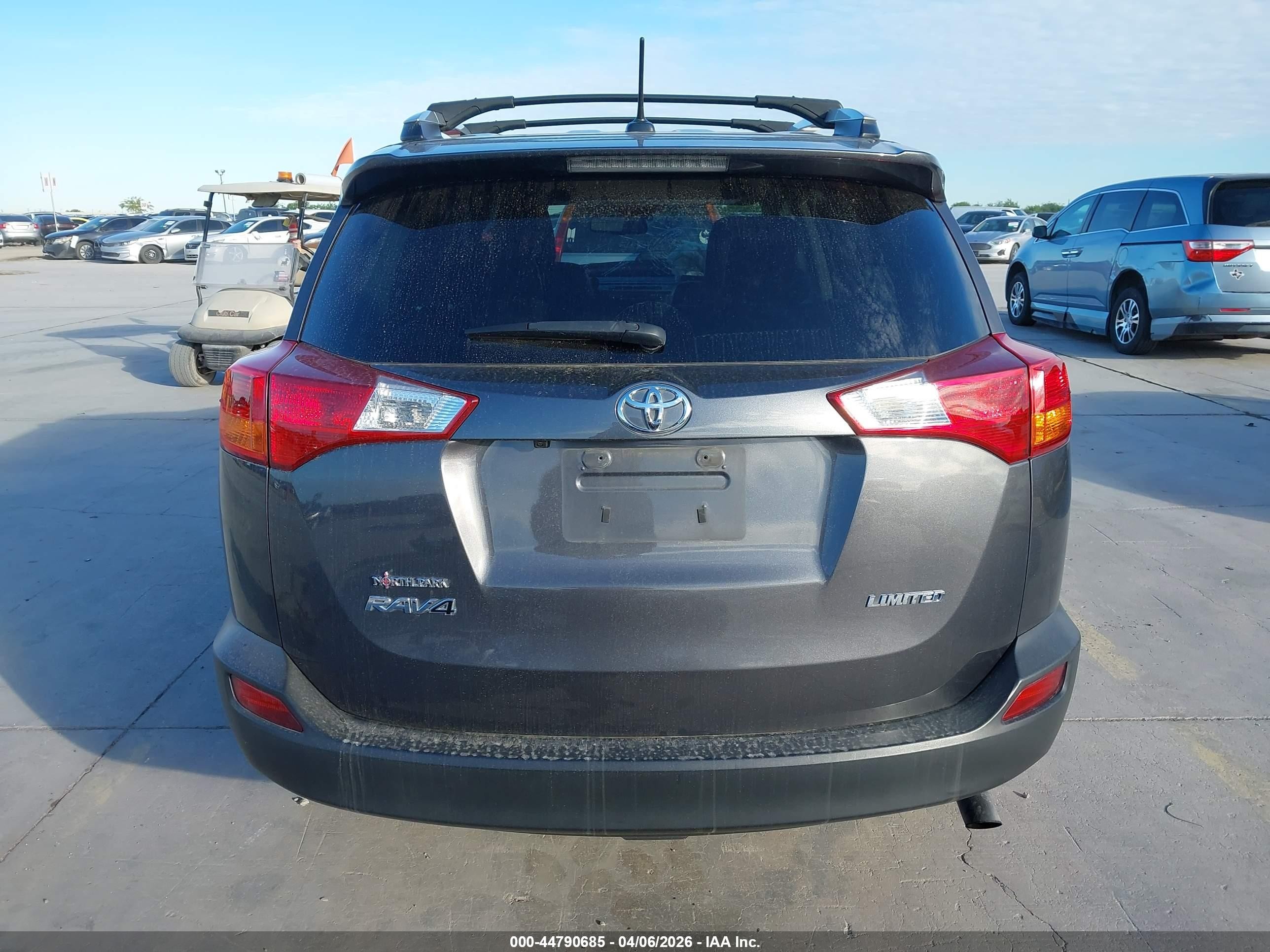 2015 Toyota Rav4 Limited Gray vin: 2T3YFREV6FW233752