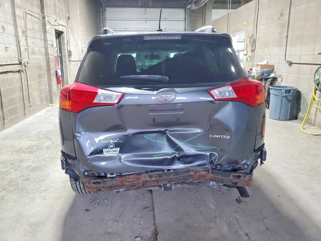 2013 Toyota Rav4 Limited Gray vin: 2T3YFREV7DW018507