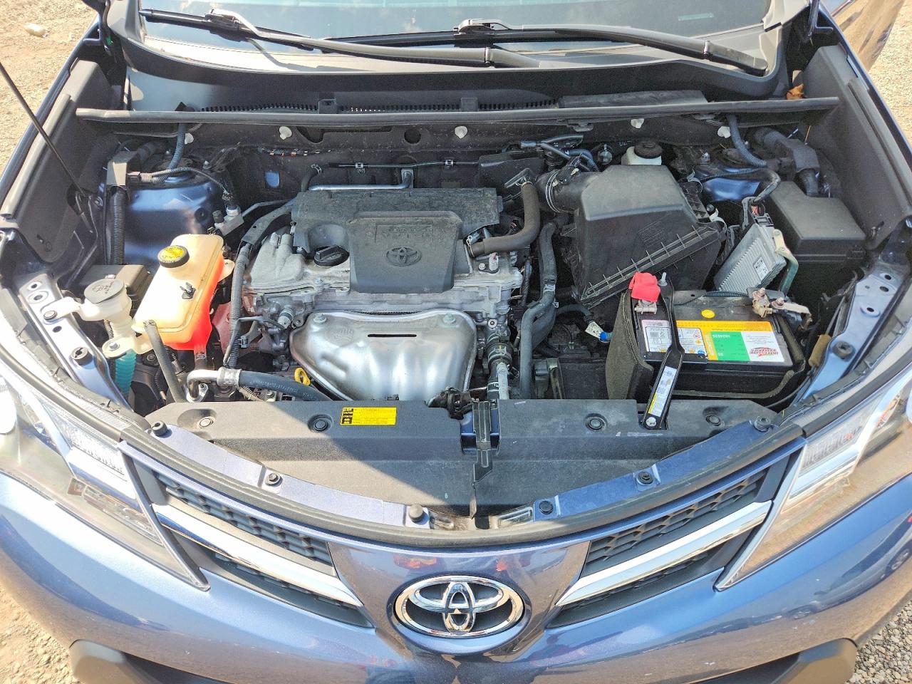 2013 Toyota Rav4 Limited Blue vin: 2T3YFREV7DW050163