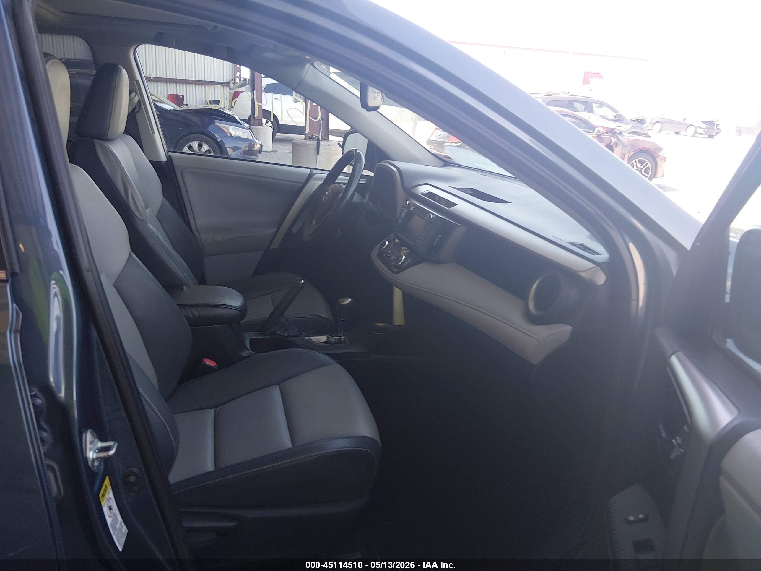 2013 Toyota Rav4 Limited Blue vin: 2T3YFREV7DW063463