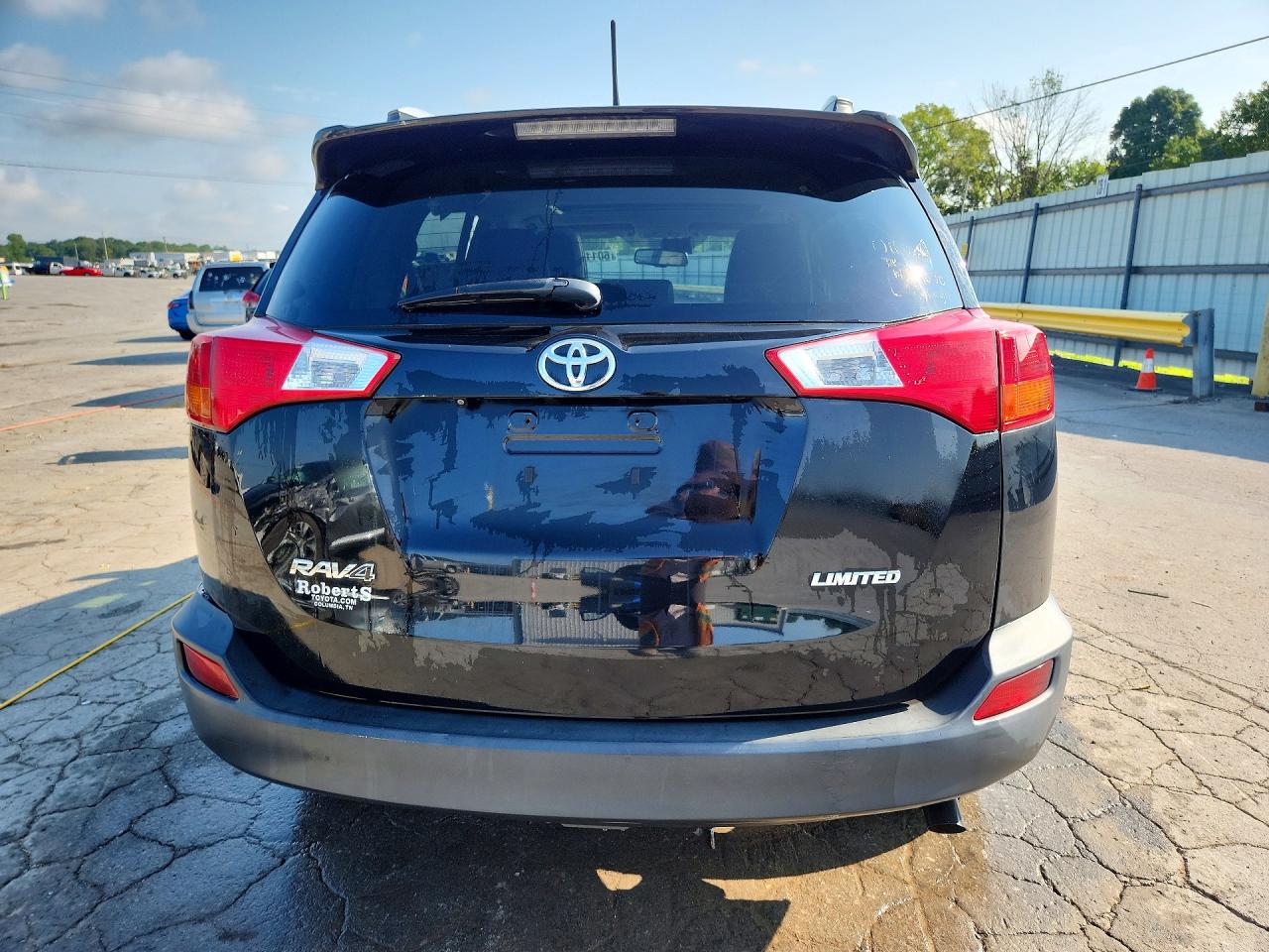 2014 Toyota Rav4 Limited Black vin: 2T3YFREV7EW076568