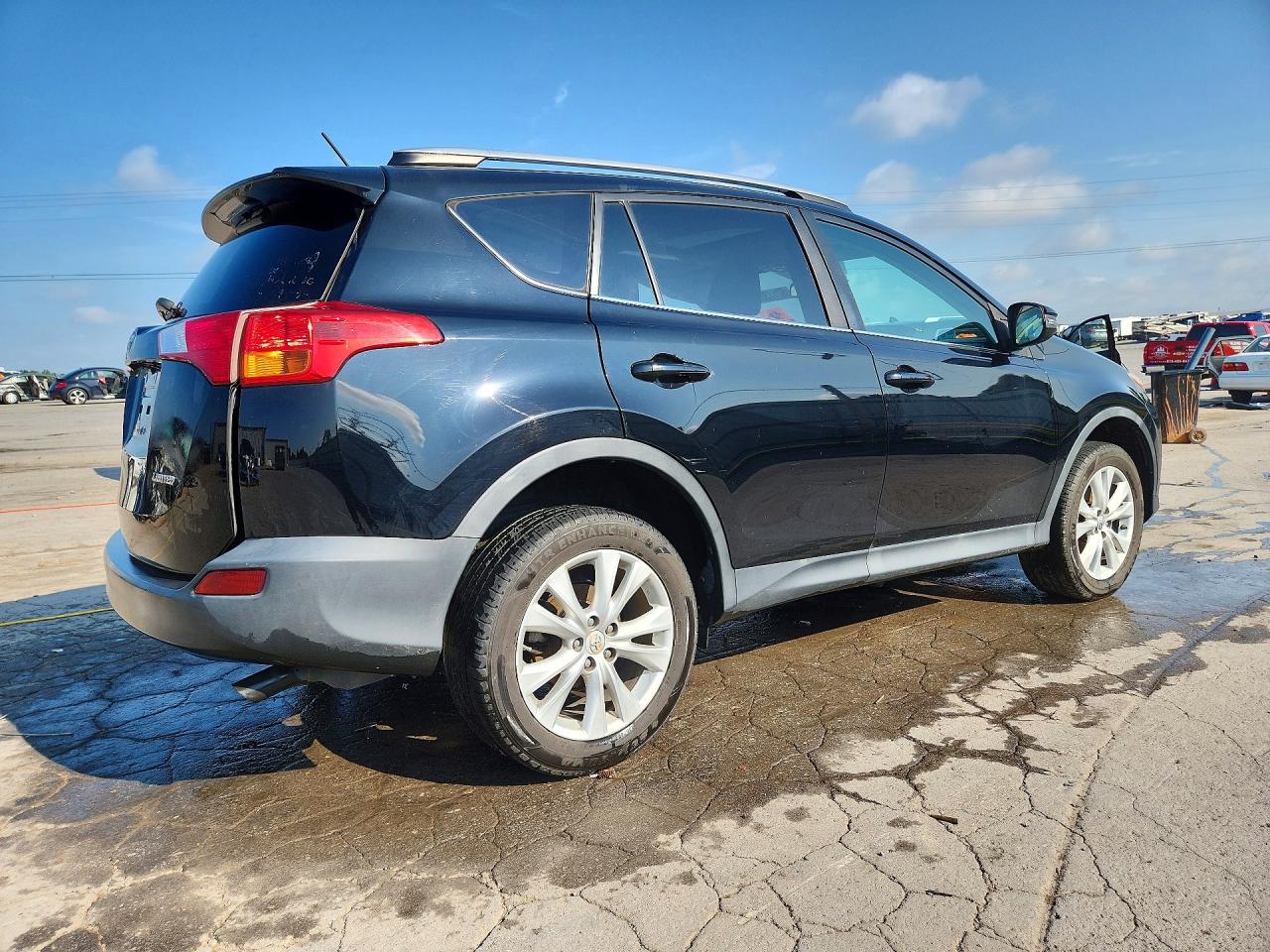 2014 Toyota Rav4 Limited Black vin: 2T3YFREV7EW076568