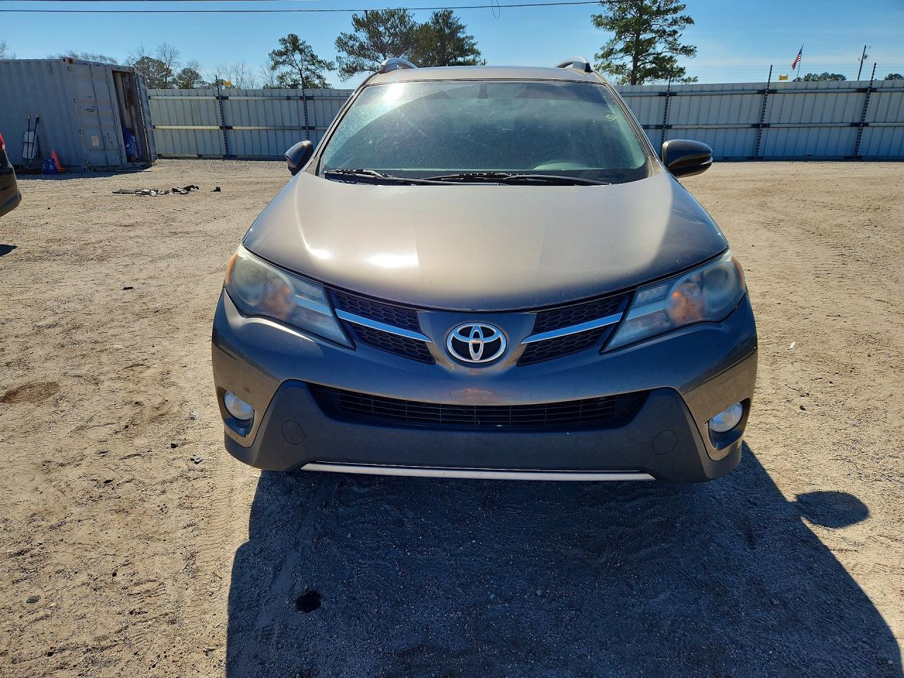 2014 Toyota Rav4 Limited Brown vin: 2T3YFREV7EW125512