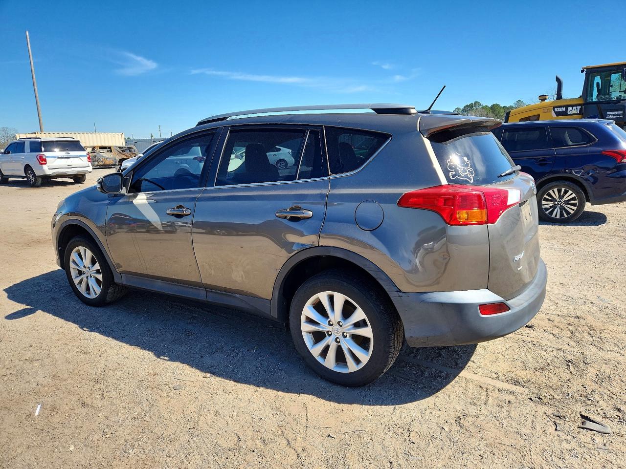 2014 Toyota Rav4 Limited Brown vin: 2T3YFREV7EW125512