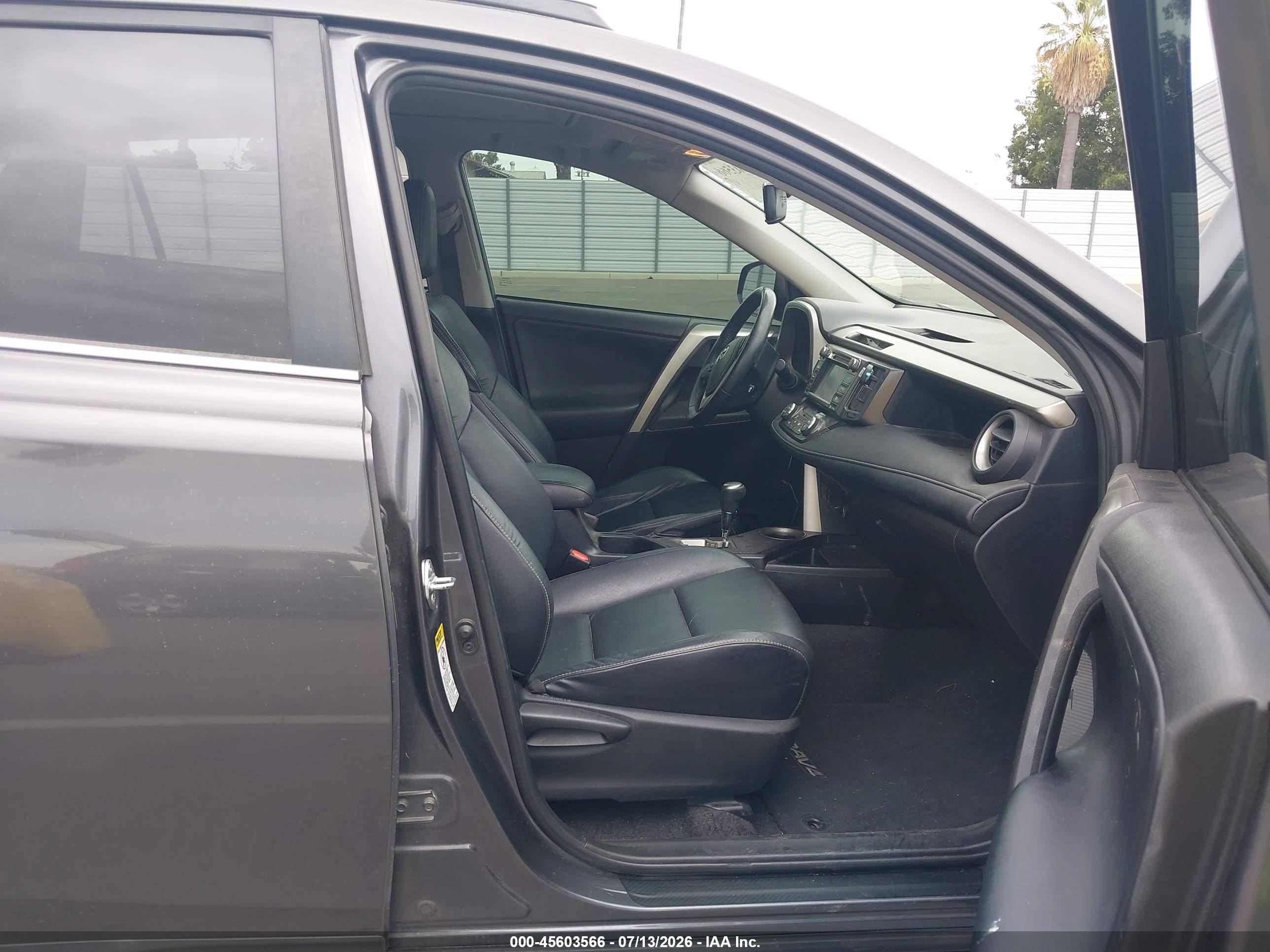 2015 Toyota Rav4 Limited Black vin: 2T3YFREV7FW146684