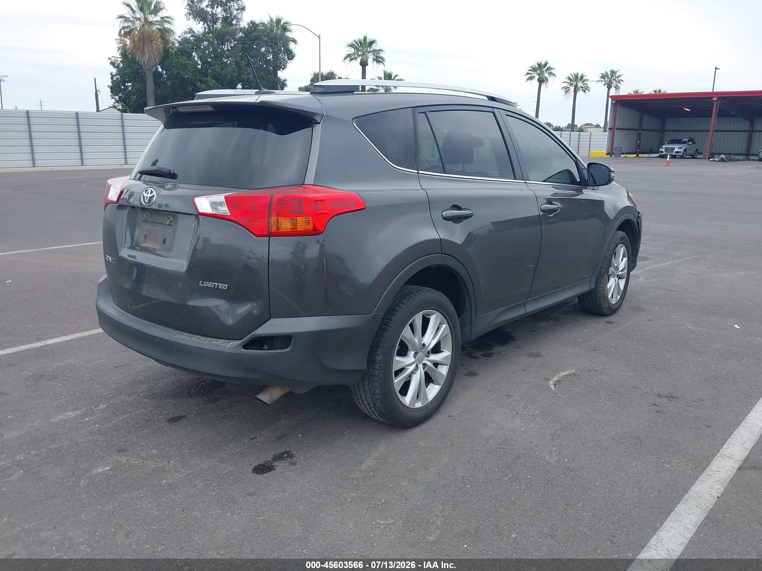 2015 Toyota Rav4 Limited Black vin: 2T3YFREV7FW146684