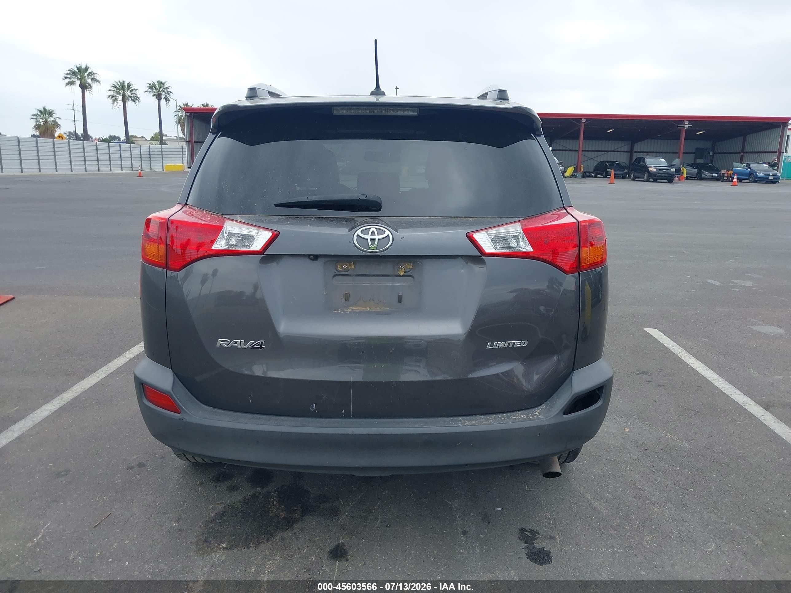 2015 Toyota Rav4 Limited Black vin: 2T3YFREV7FW146684