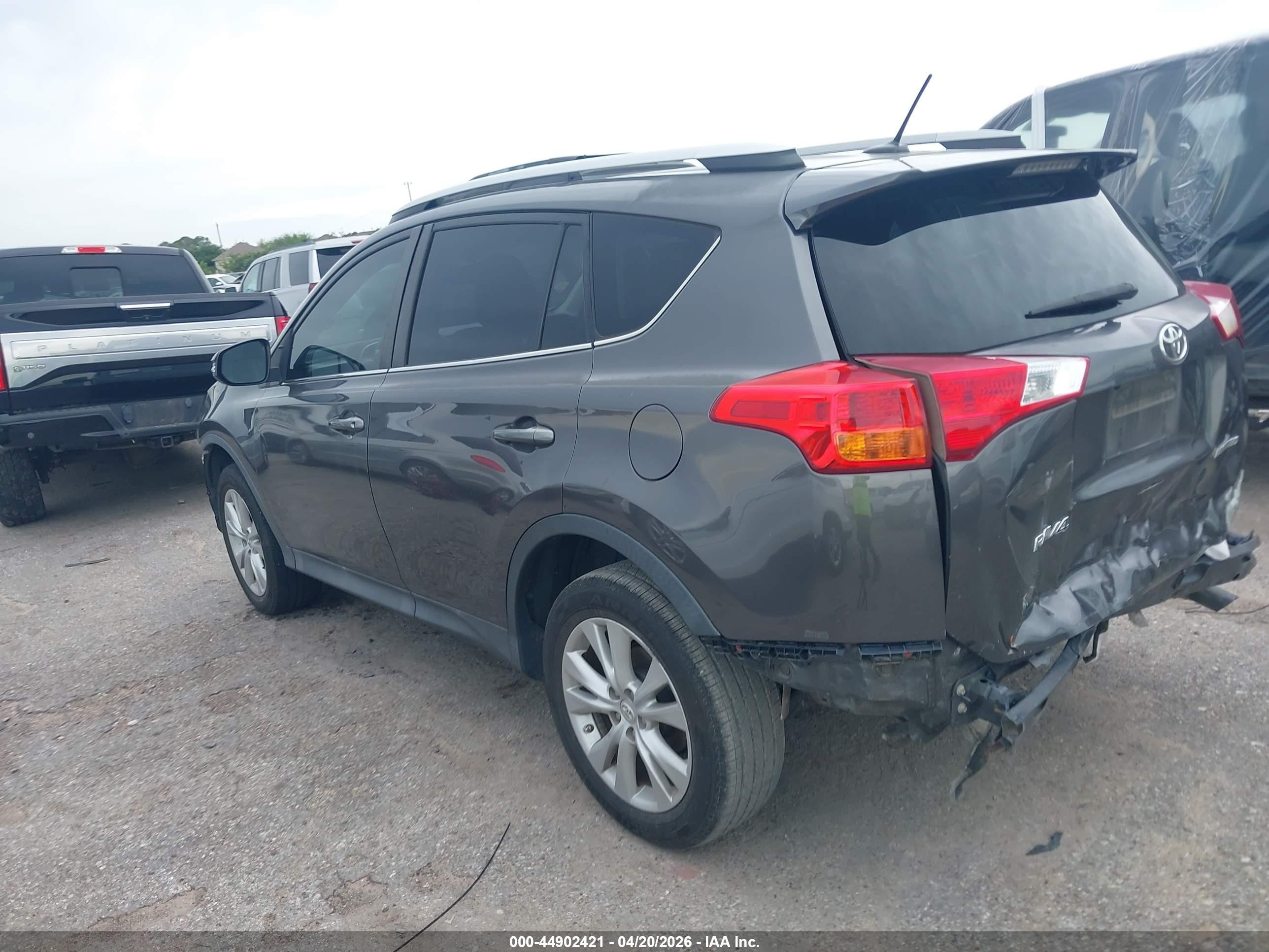 2015 Toyota Rav4 Limited Gray vin: 2T3YFREV7FW149424