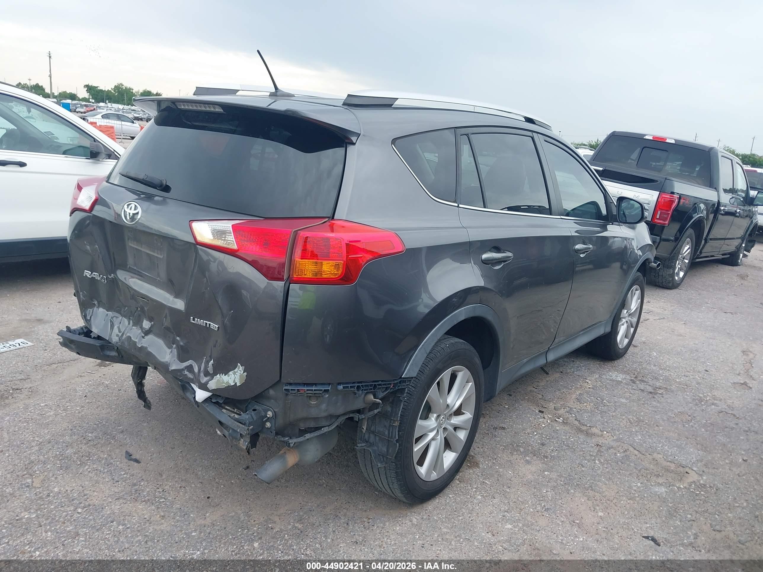 2015 Toyota Rav4 Limited Gray vin: 2T3YFREV7FW149424