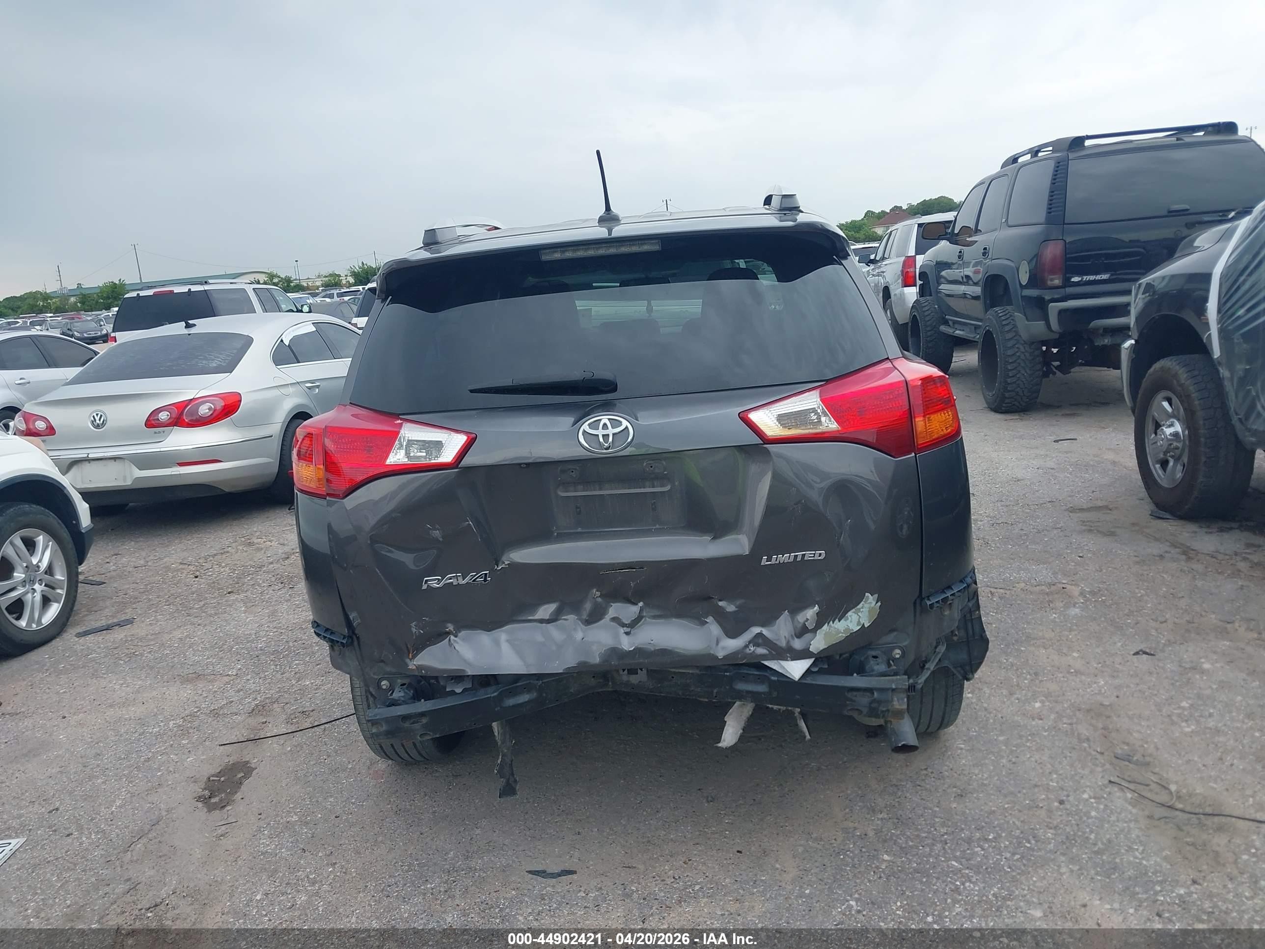 2015 Toyota Rav4 Limited Gray vin: 2T3YFREV7FW149424