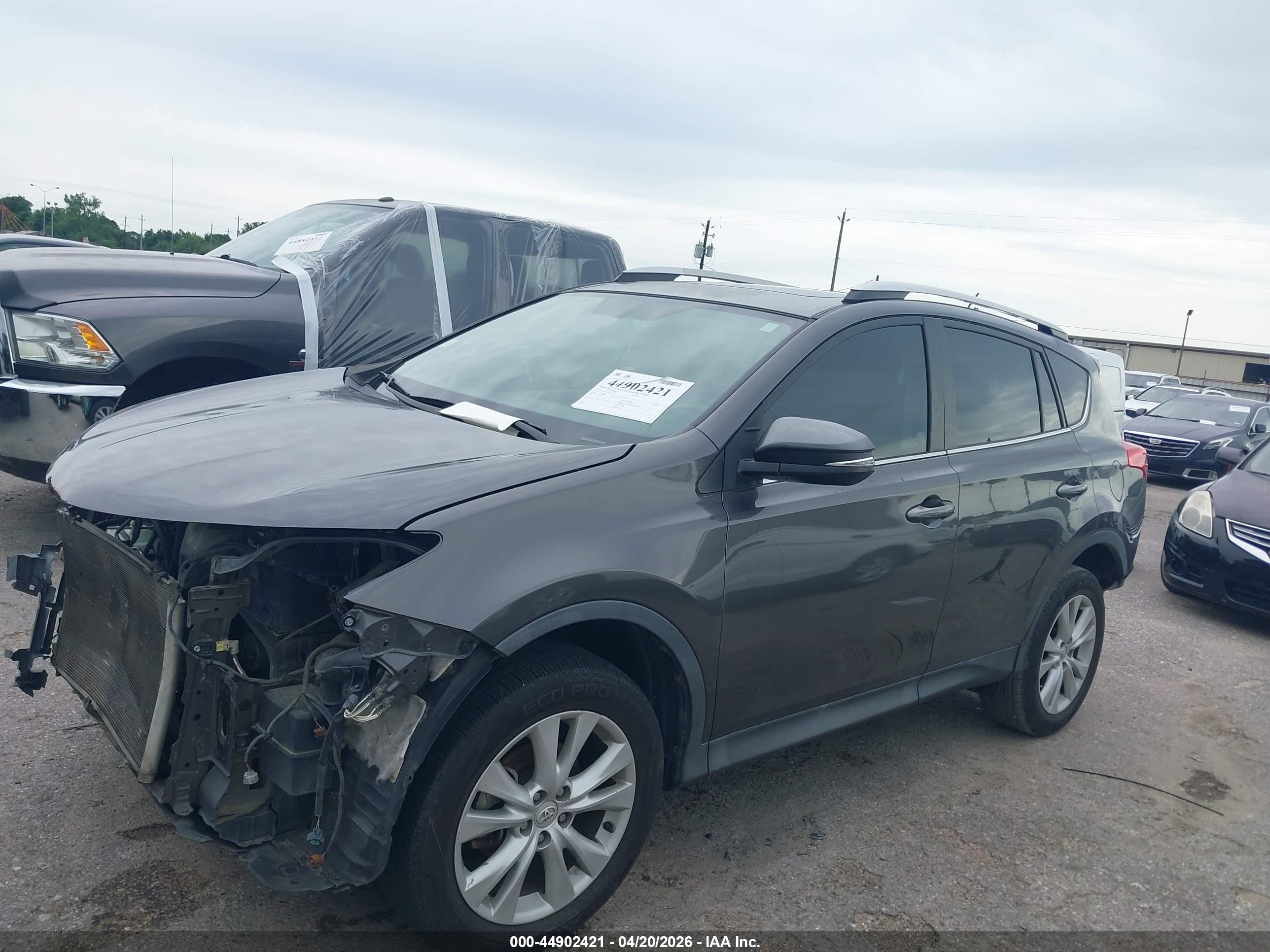 2015 Toyota Rav4 Limited Gray vin: 2T3YFREV7FW149424