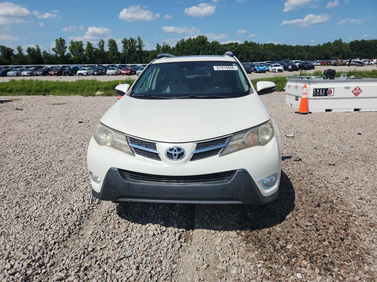 2015 Toyota Rav4 Limited White vin: 2T3YFREV7FW166563