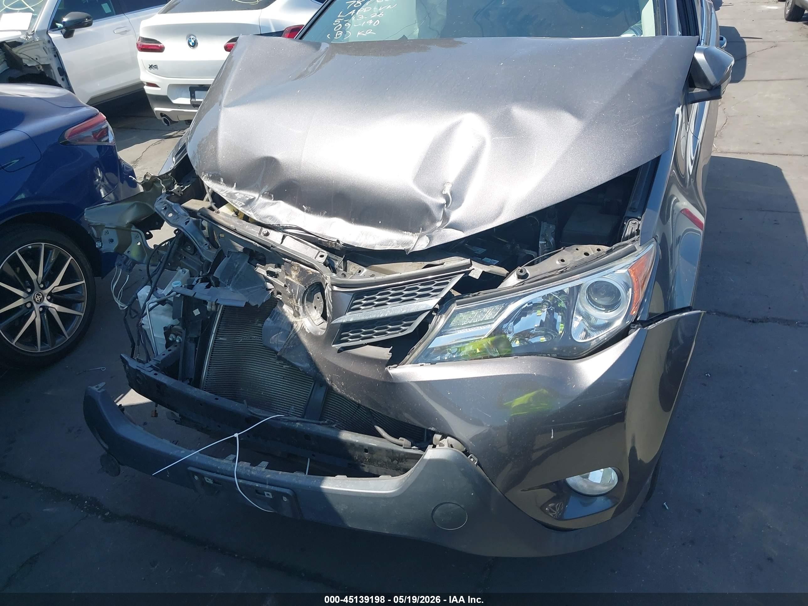 2015 Toyota Rav4 Limited Gray vin: 2T3YFREV7FW185310