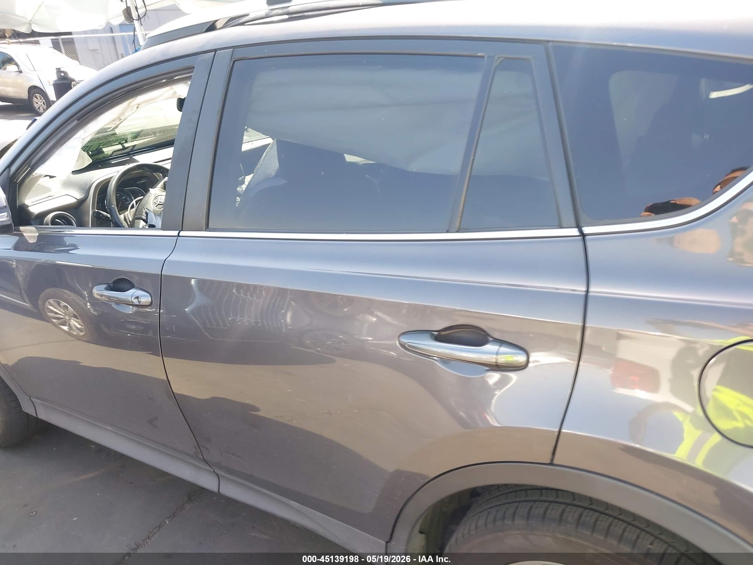 2015 Toyota Rav4 Limited Gray vin: 2T3YFREV7FW185310