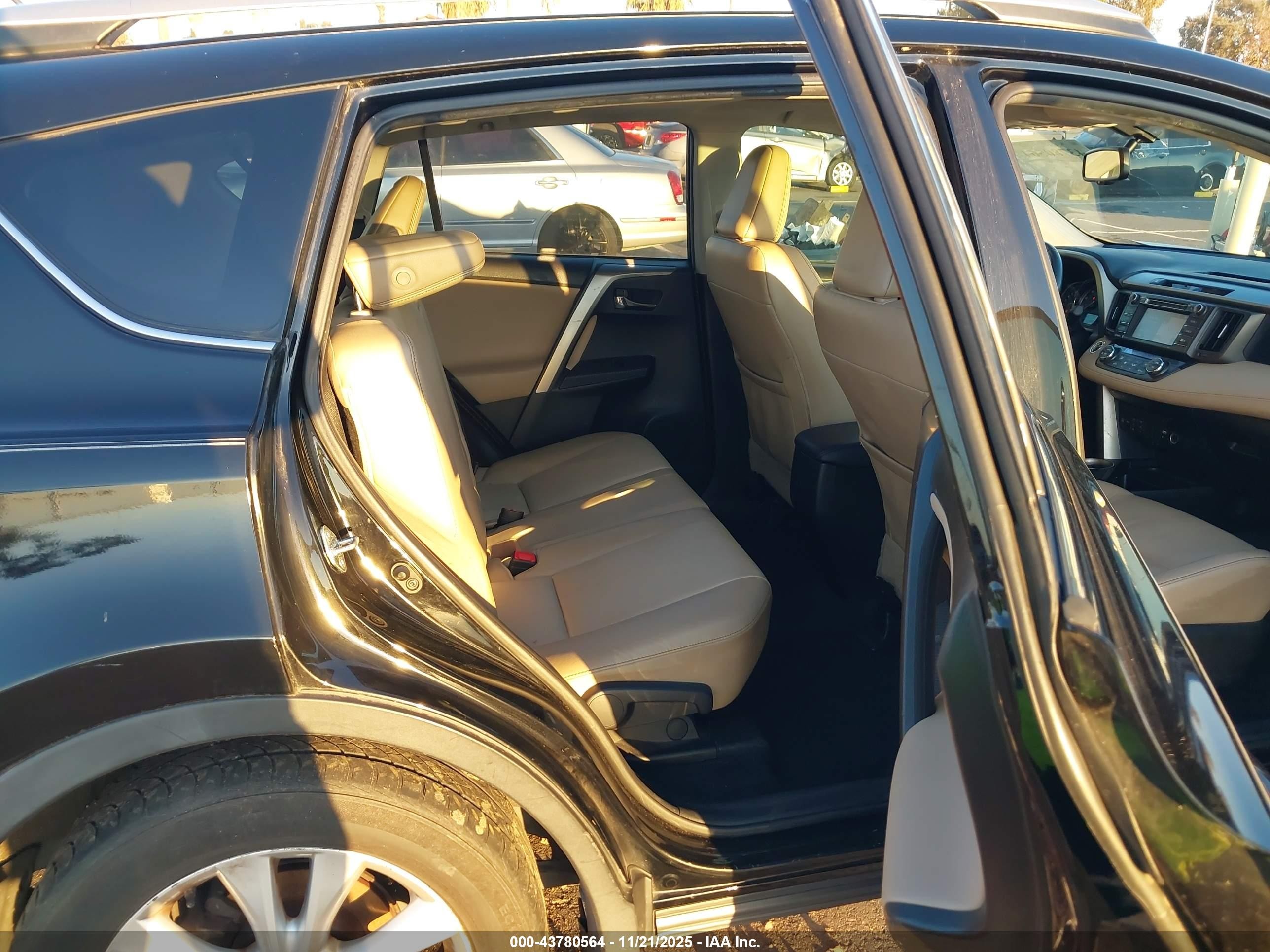 2015 Toyota Rav4 Limited Black vin: 2T3YFREV7FW220427